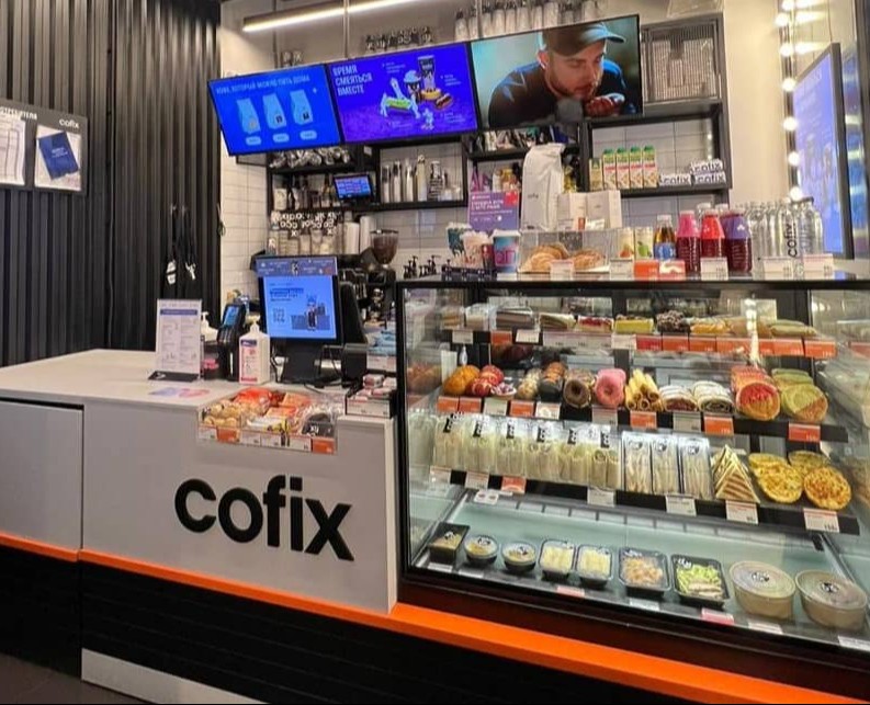 проект сеть кофеен Cofix на Dprofile