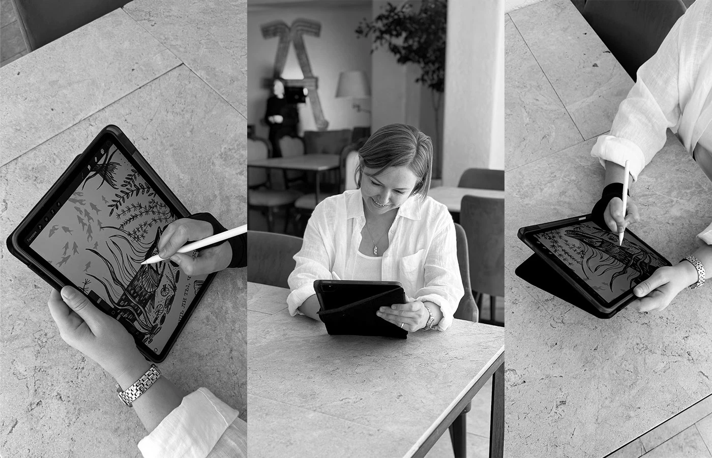 Шелковый платок по мотивам сказок Салтыкова-Щедрина — Изображение №6 — Иллюстрация на Dprofile