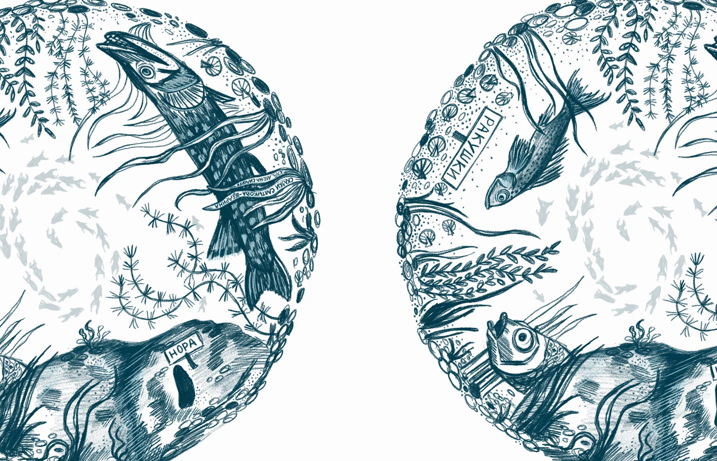 Шелковый платок по мотивам сказок Салтыкова-Щедрина — Изображение №5 — Иллюстрация на Dprofile