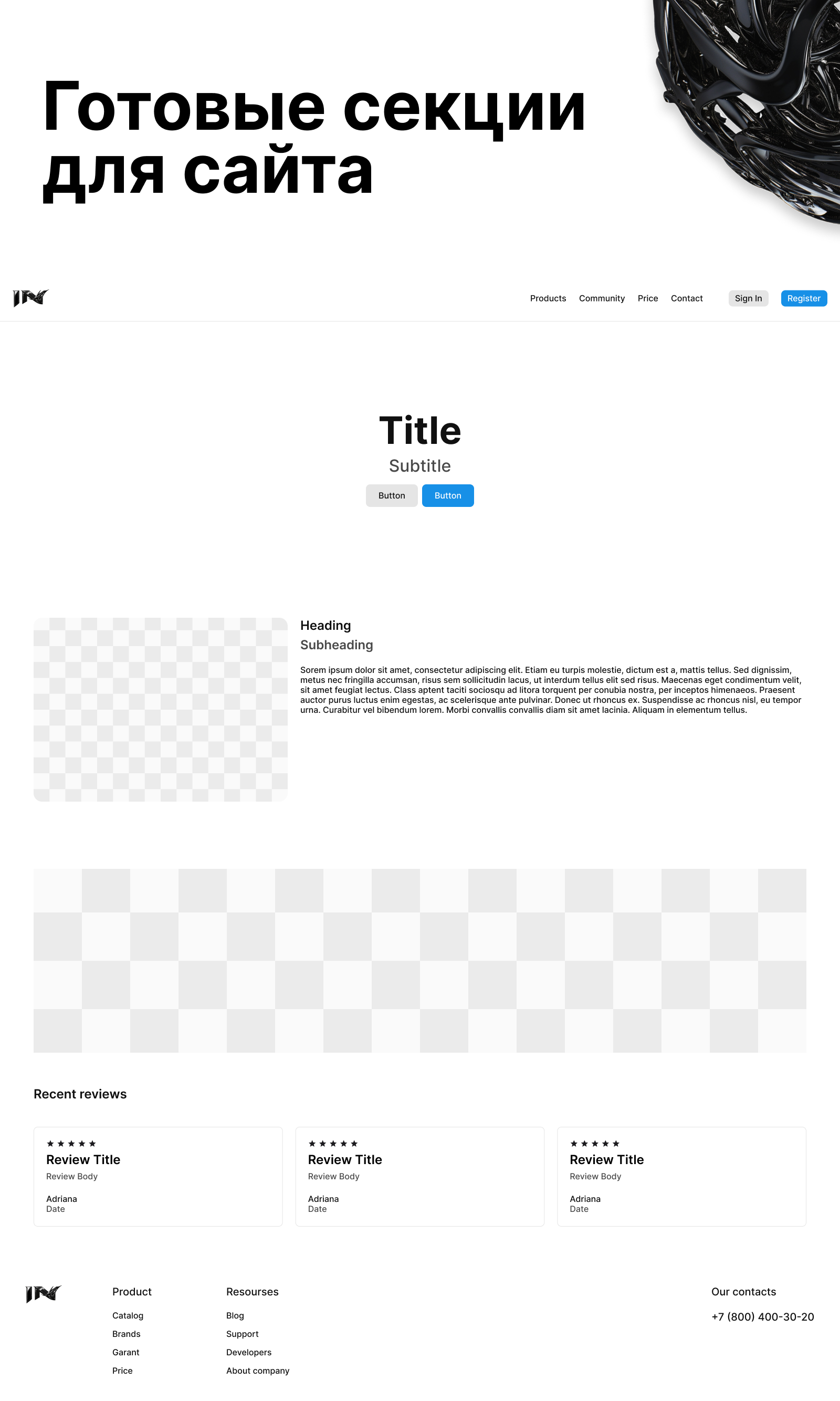 UI KIT MinBase — Изображение №5 — Интерфейсы на Dprofile