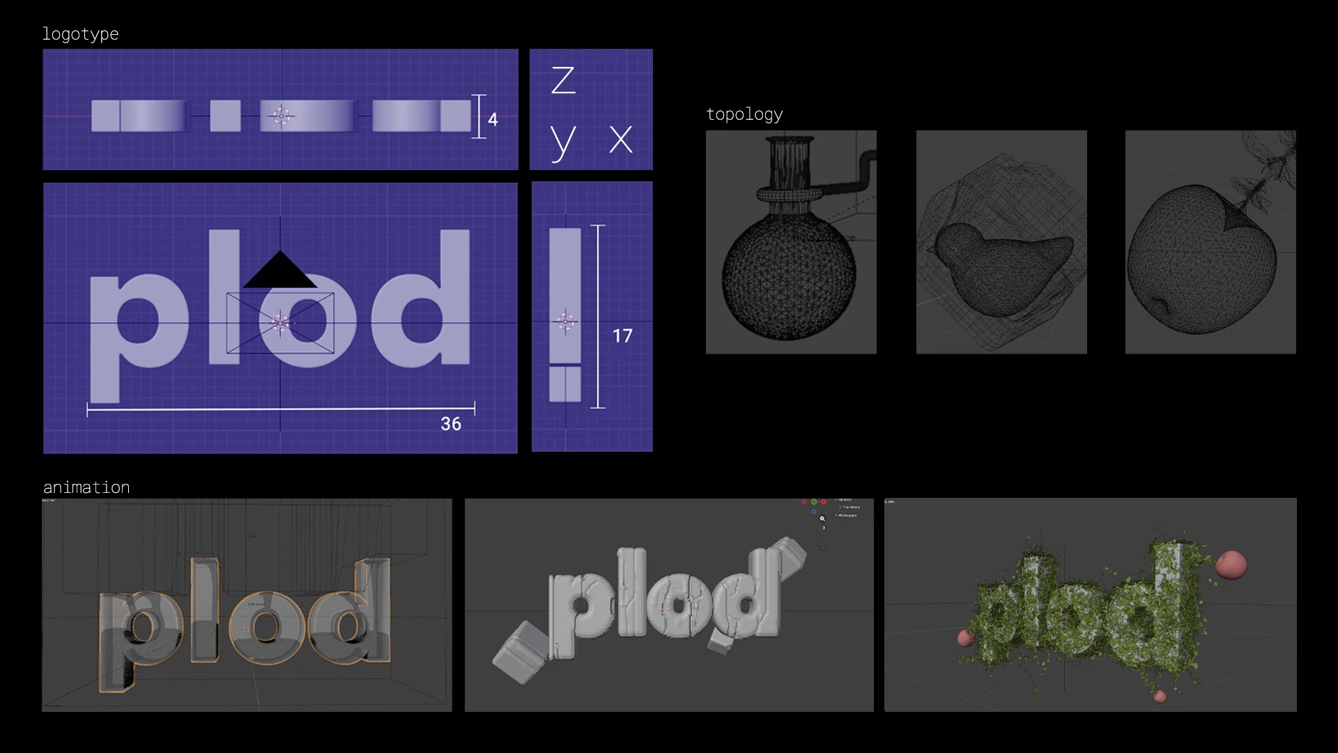 plod (motiondesign) — Изображение №3 — Брендинг, 3D на Dprofile