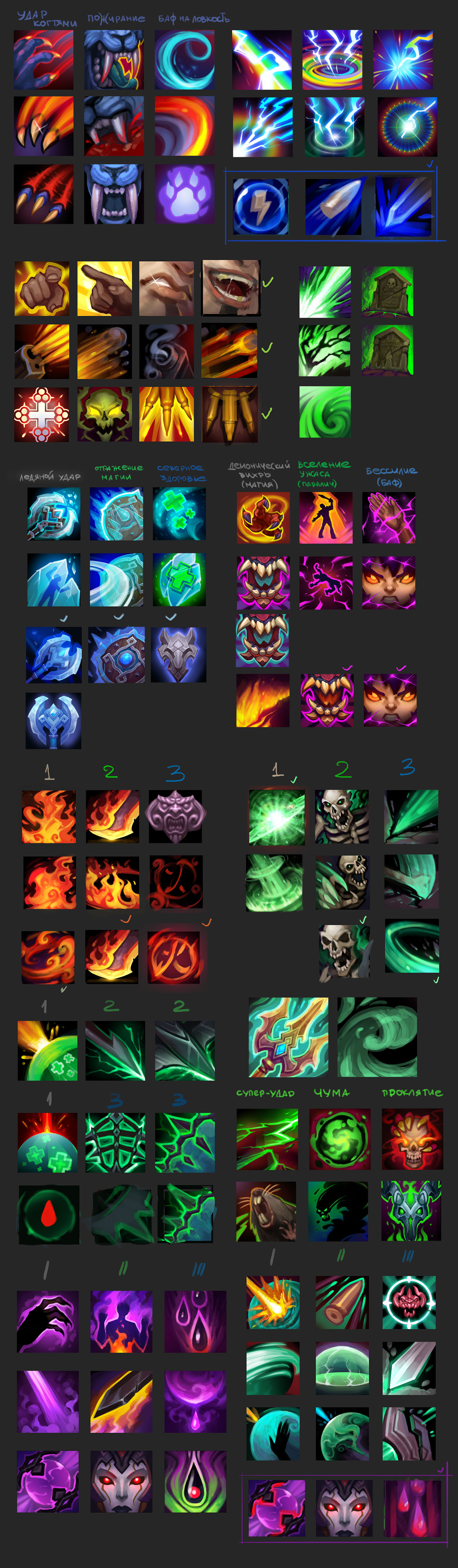 Абилки, перки героев | Juggernaut Wars — Изображение №7 — Иллюстрация на Dprofile