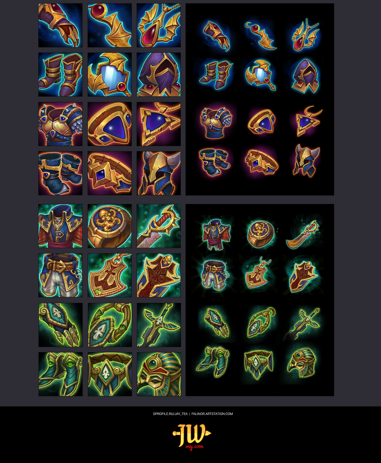 Доспехи, оружие героев | Juggernaut Wars — Изображение №2 — Иллюстрация на Dprofile