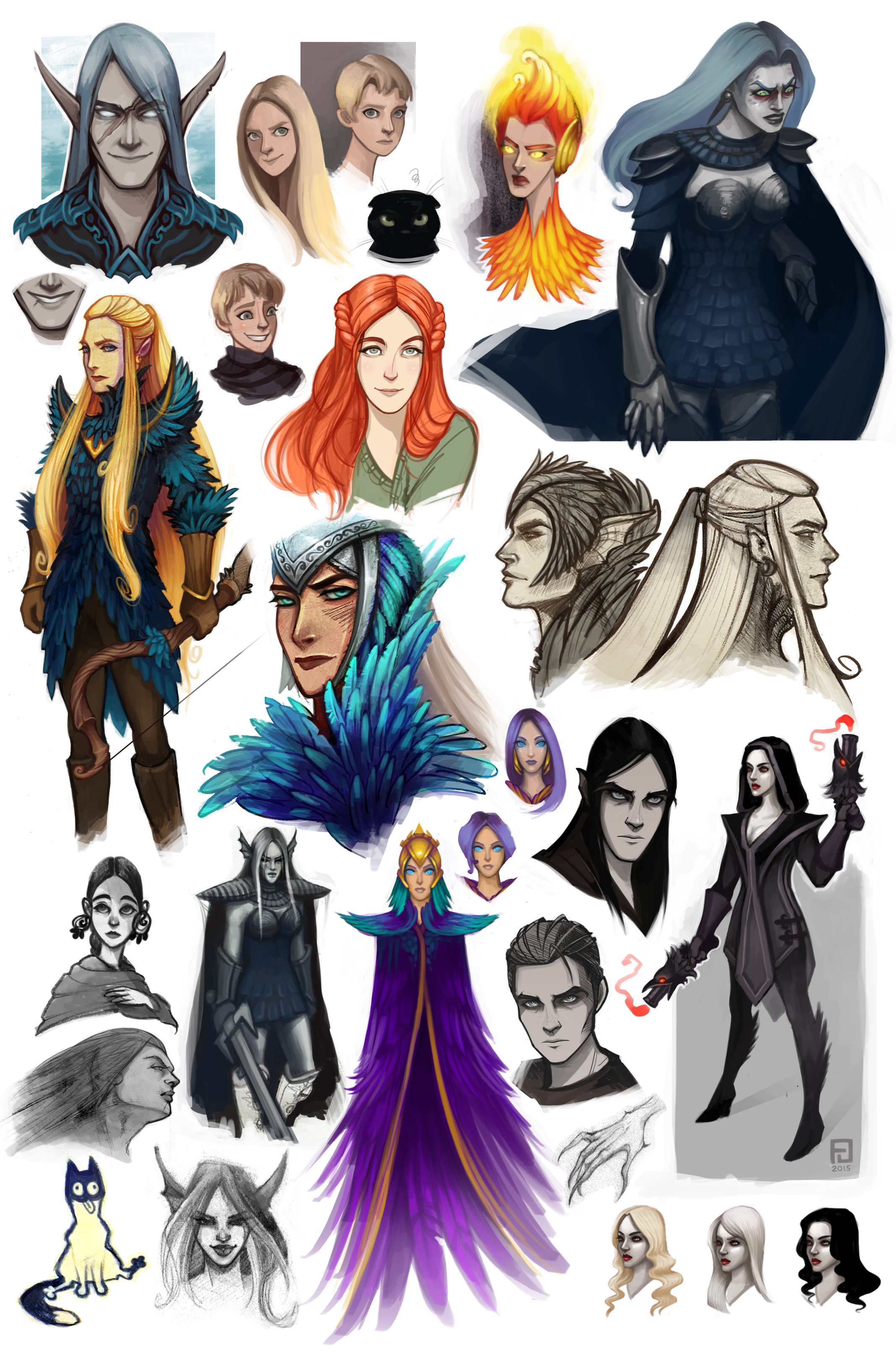 2D Арт '15-'20 | Иллюстрации, концепт-арт — Изображение №41 — Иллюстрация на Dprofile