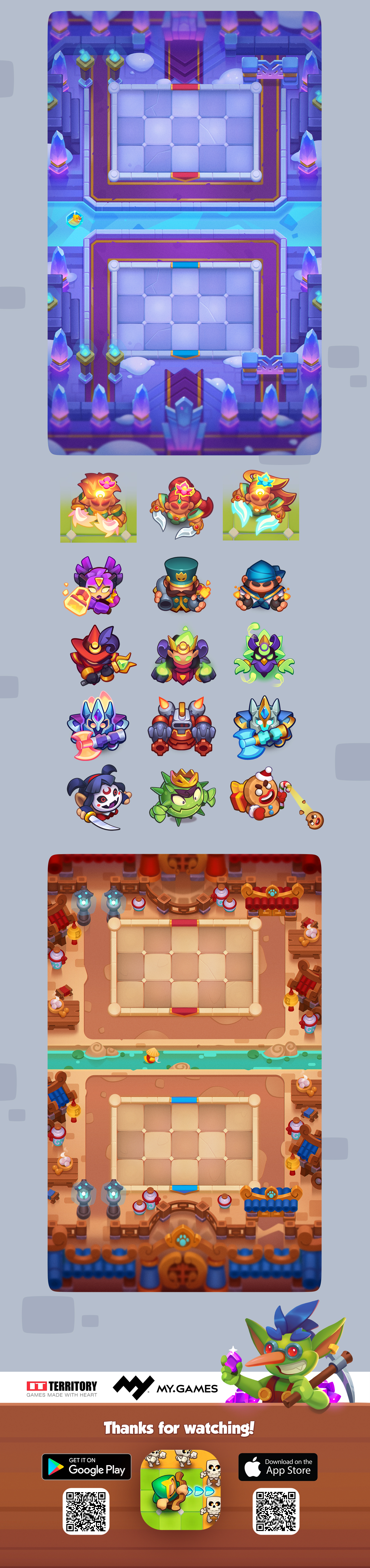 Rush Royale: Арт / UI — Изображение №5 — Иллюстрация на Dprofile