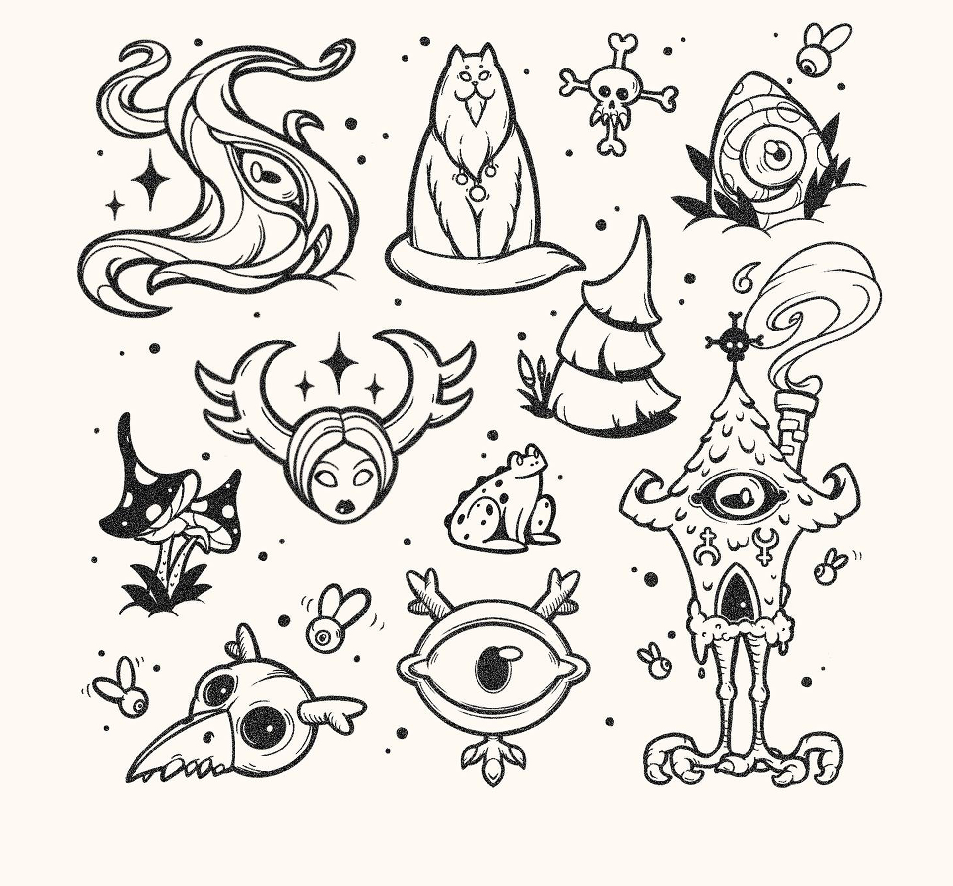 Сказки Мрачного Леса | 2D Иллюстрации — Изображение №18 — Иллюстрация на Dprofile