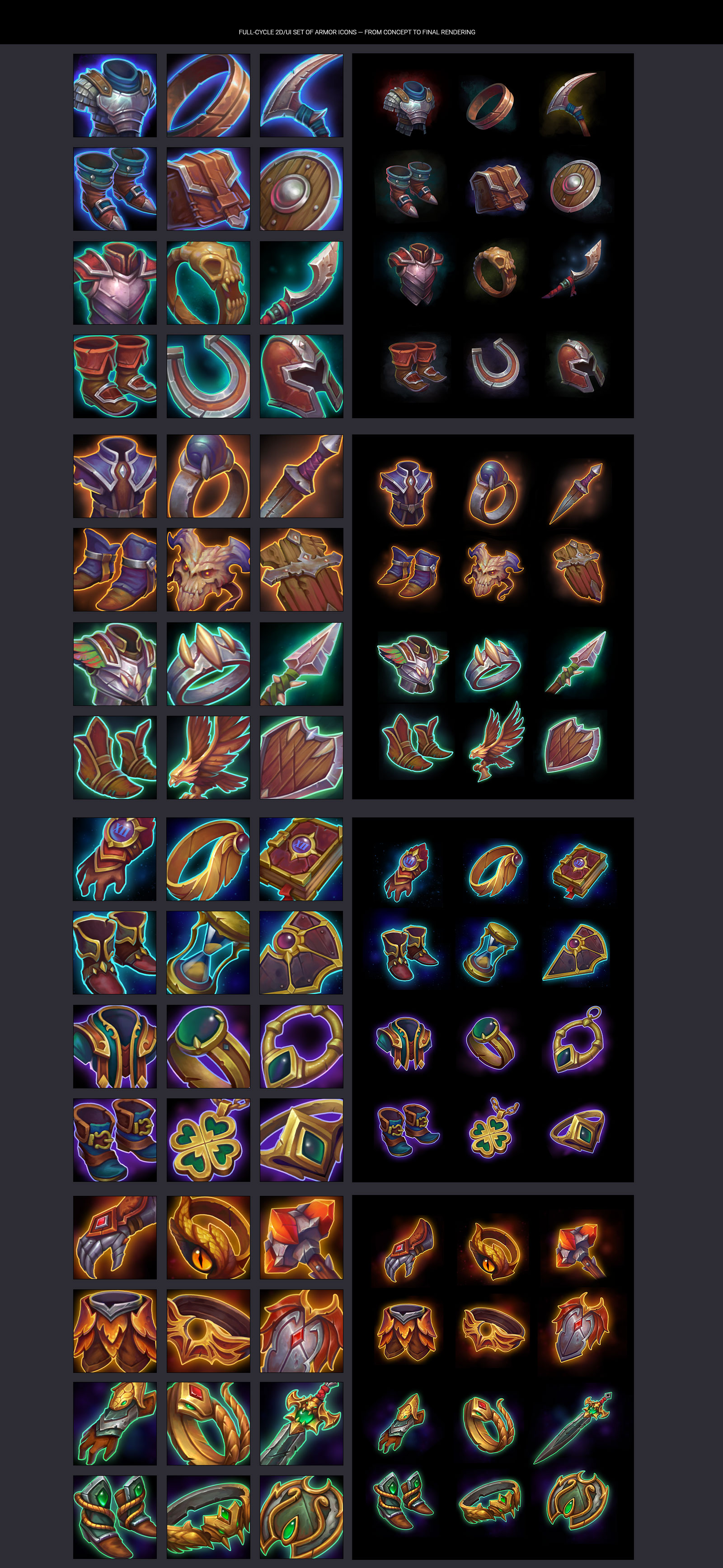 Доспехи, оружие героев | Juggernaut Wars — Изображение №1 — Иллюстрация на Dprofile