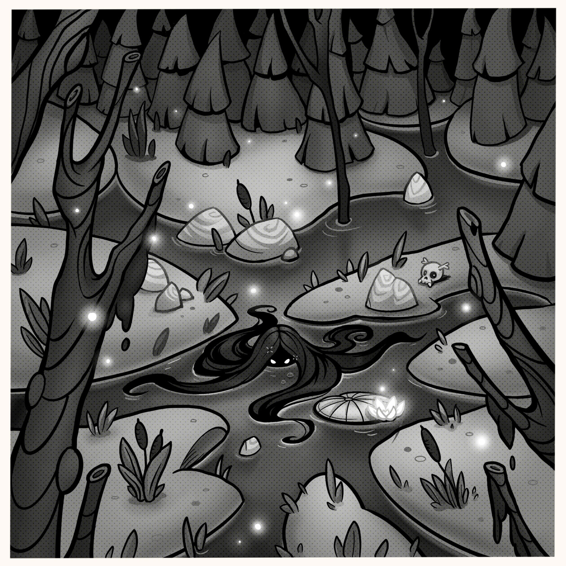 Сказки Мрачного Леса | 2D Иллюстрации — Изображение №10 — Иллюстрация на Dprofile