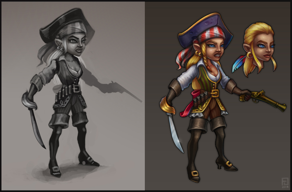 2D Арт '15-'20 | Иллюстрации, концепт-арт — Изображение №39 — Иллюстрация на Dprofile