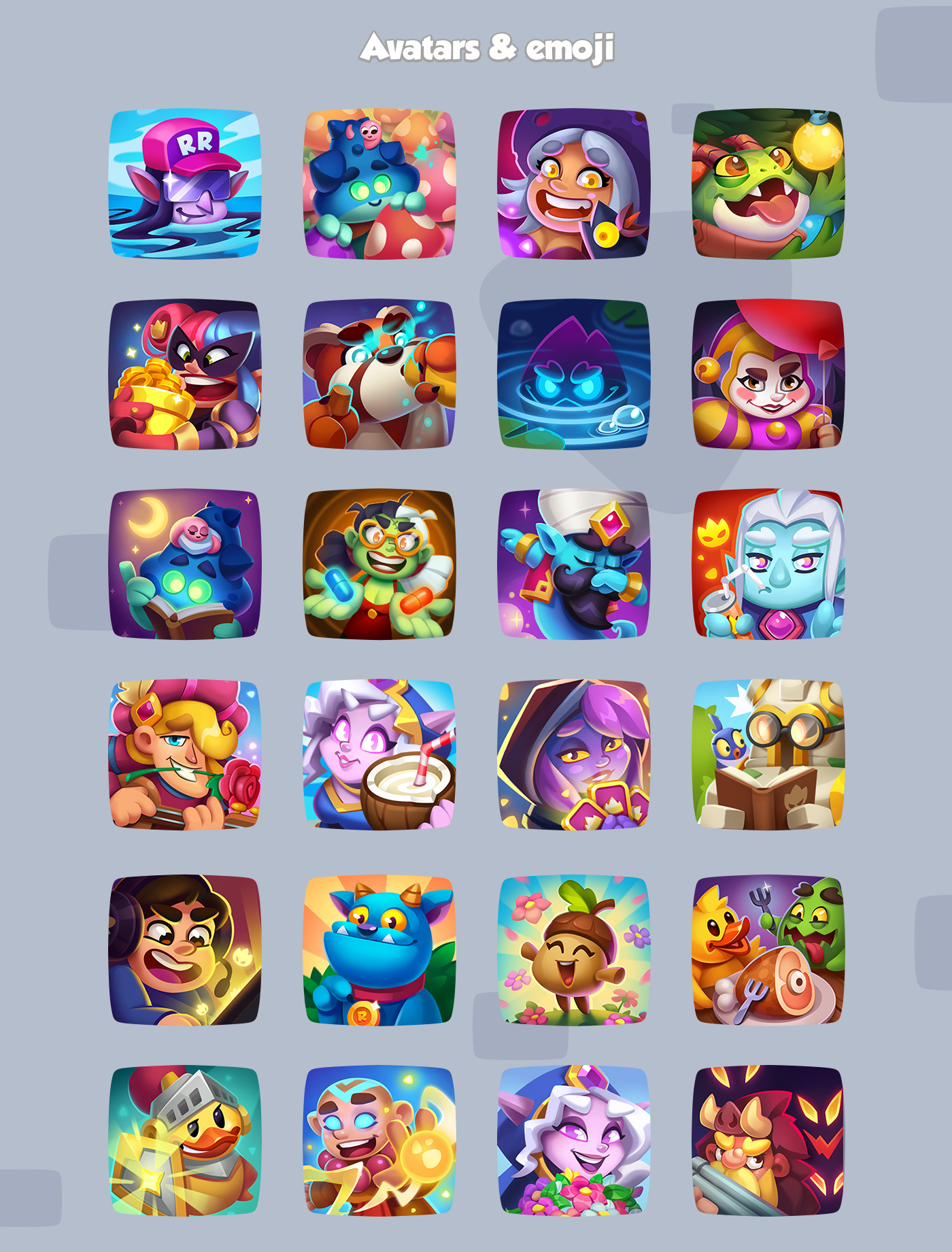 Rush Royale: Арт / UI — Изображение №2 — Иллюстрация на Dprofile
