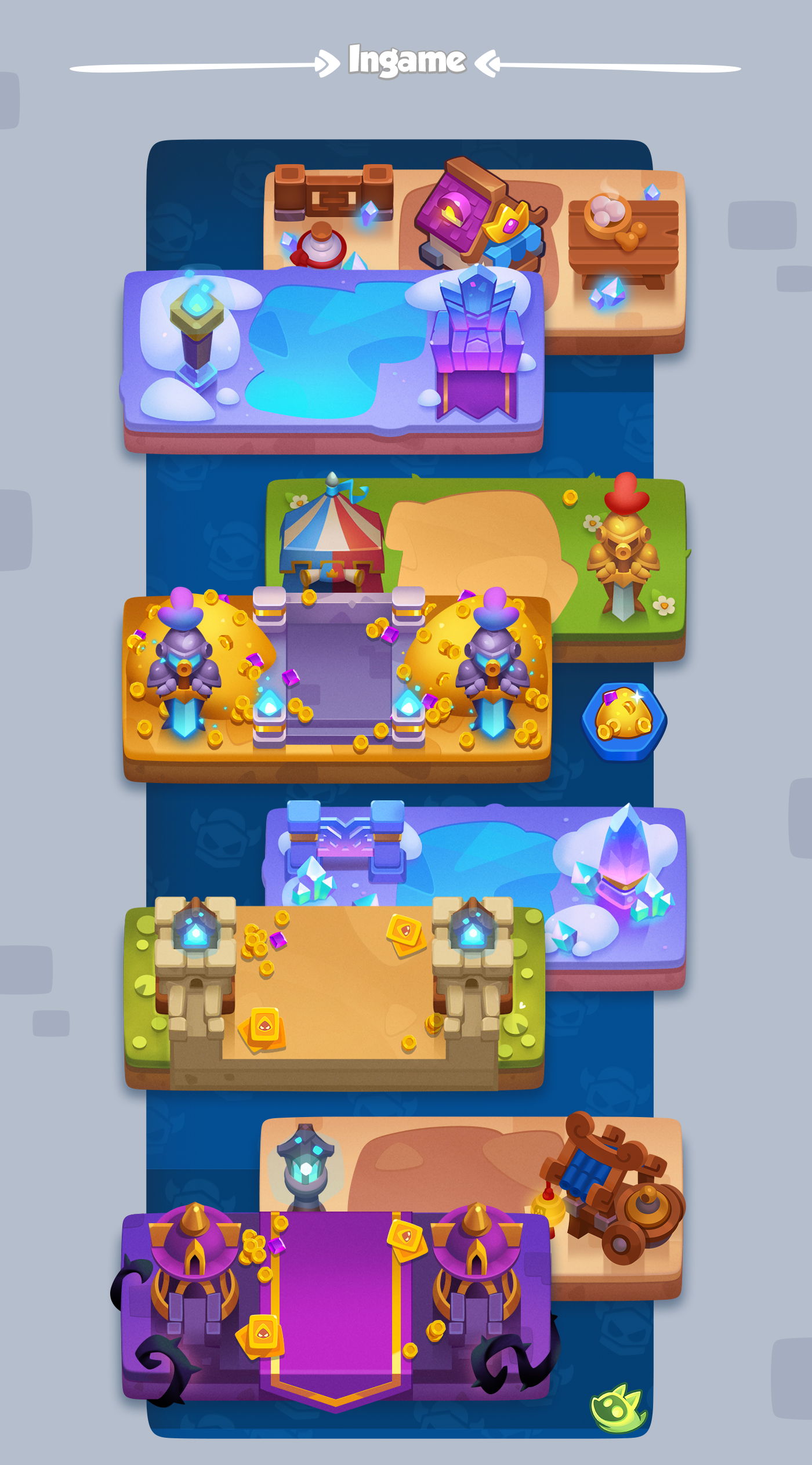 Rush Royale: Арт / UI — Изображение №4 — Иллюстрация на Dprofile