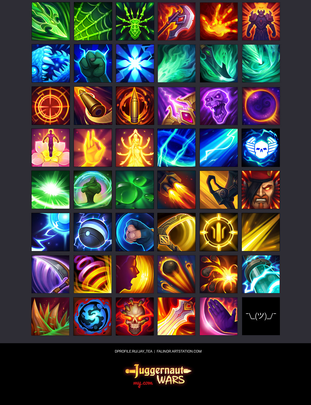 Абилки, перки героев | Juggernaut Wars — Изображение №2 — Иллюстрация на Dprofile