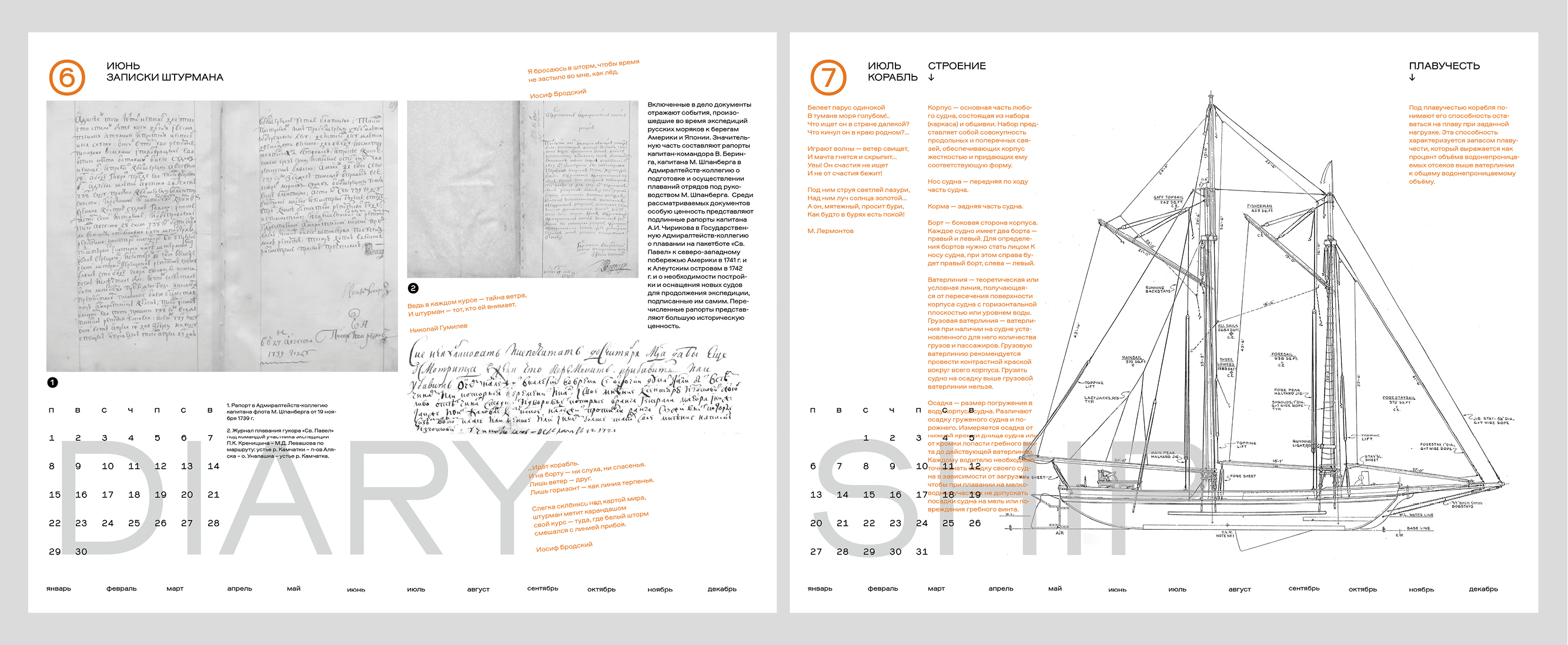 Ferro Grotesk — календарь спесимен — Изображение №11 — Графика на Dprofile