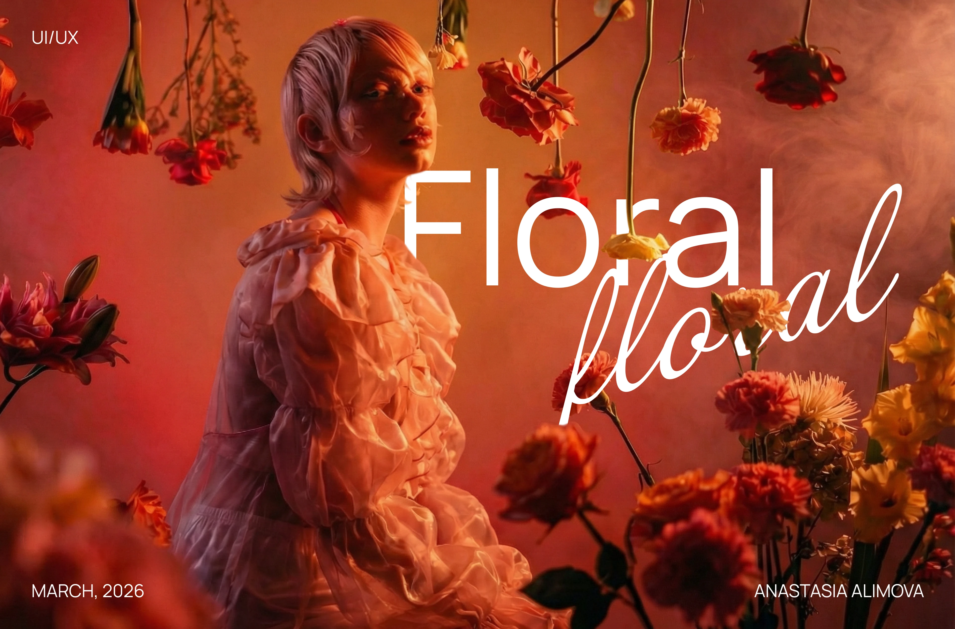 FLORAL FLORAL. Online flower shop — Изображение №1 — Интерфейсы на Dprofile