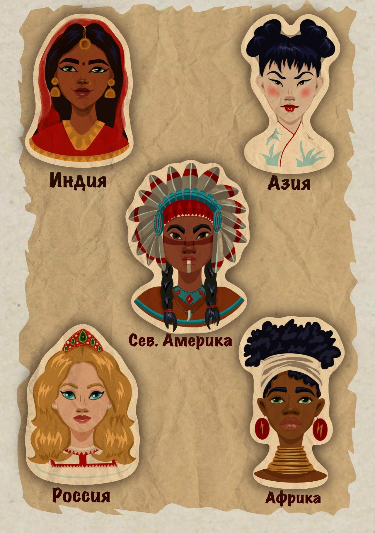 Учебный проект. Персонажи — Изображение №3 — Иллюстрация, Промдизайн на Dprofile