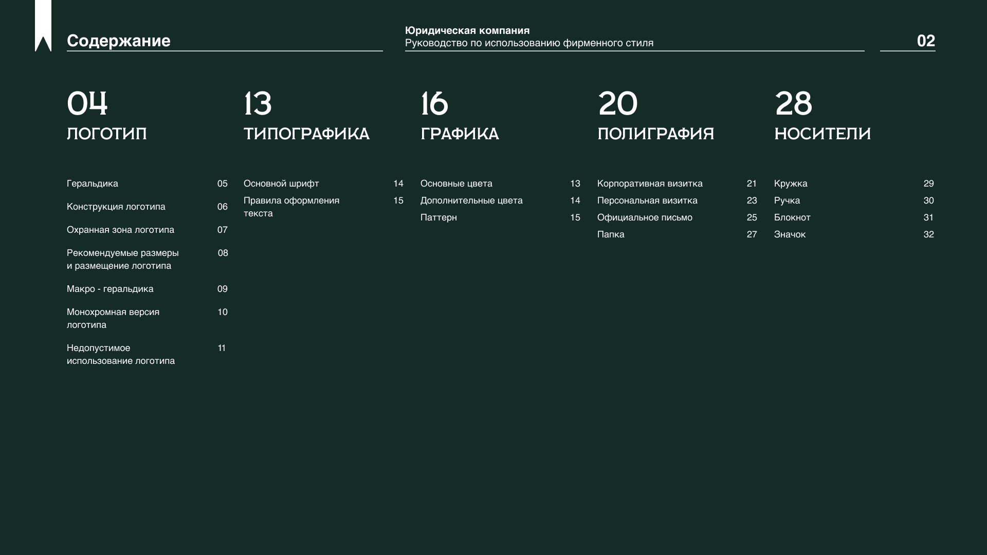 Брендбук для юридической фирмы — Изображение №2 — Брендинг на Dprofile