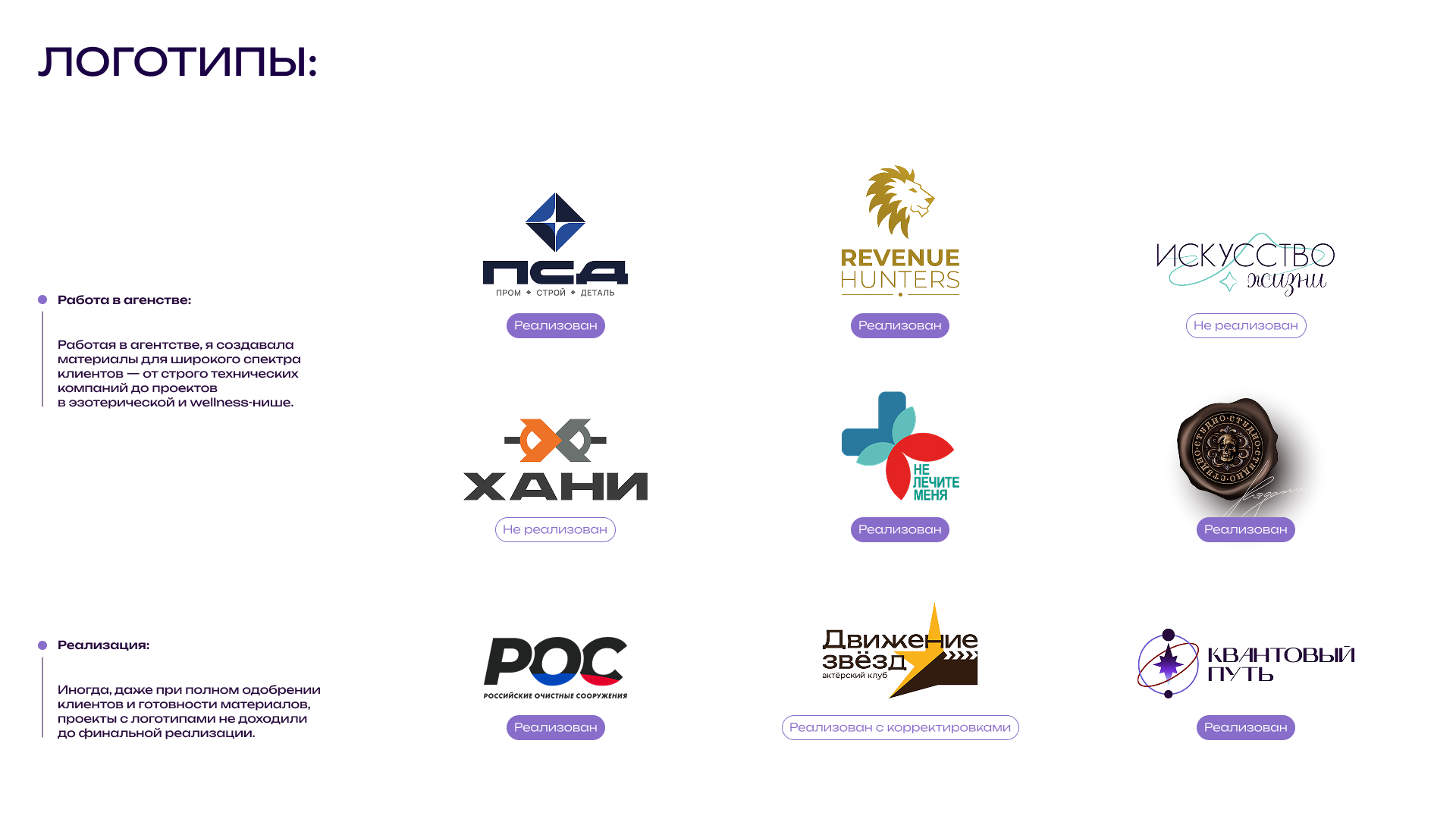 Портфолио / 2026 (в доработке) — Изображение №3 — Брендинг на Dprofile