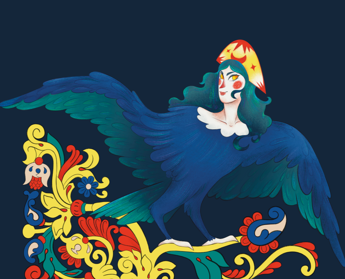 Подарочная упаковка чая в сказочном стиле — Брендинг, Иллюстрация на Dprofile