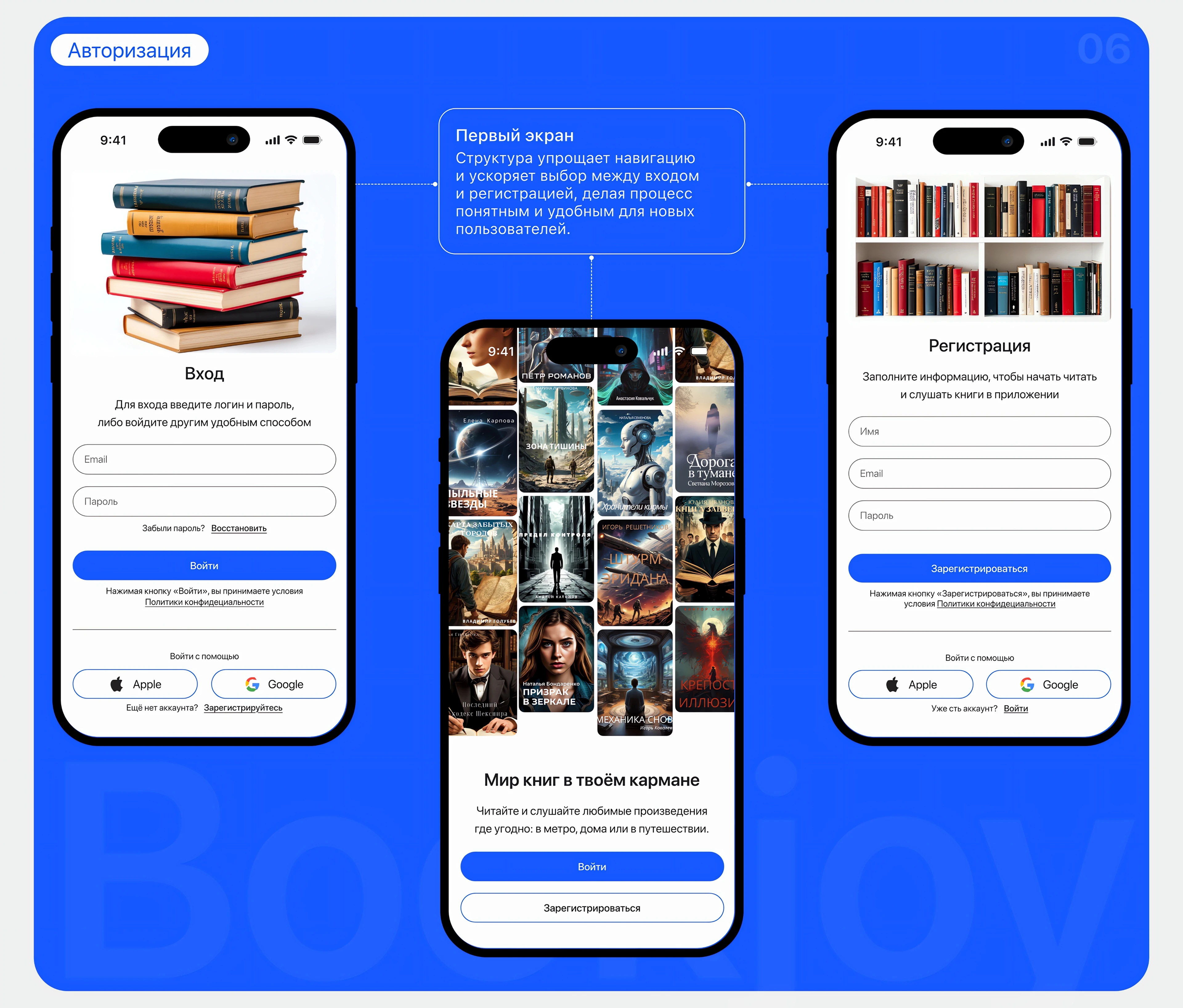 Приложение для чтения книг — Изображение №9 — Интерфейсы на Dprofile