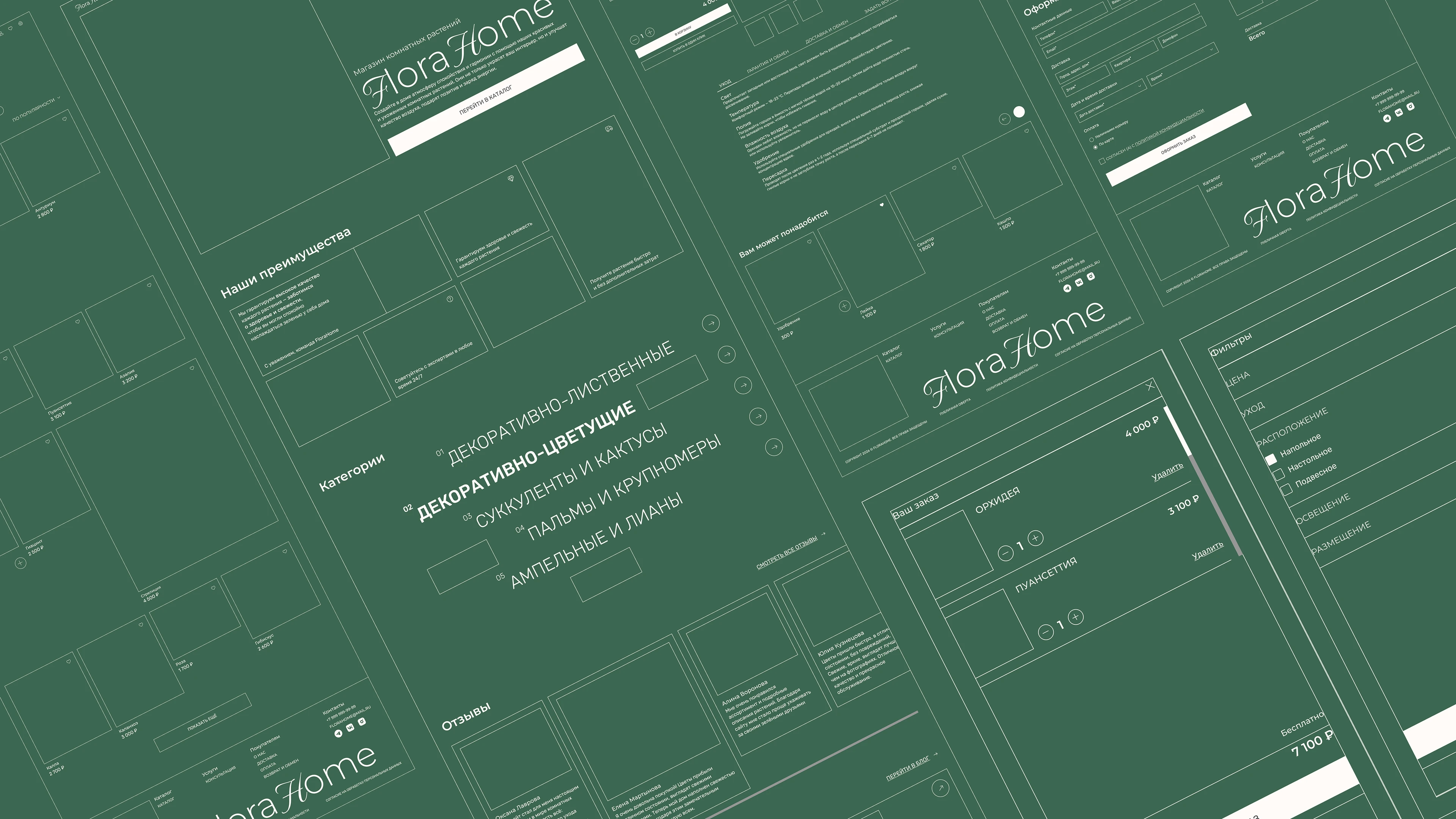 Магазин растений — Изображение №3 — Интерфейсы на Dprofile