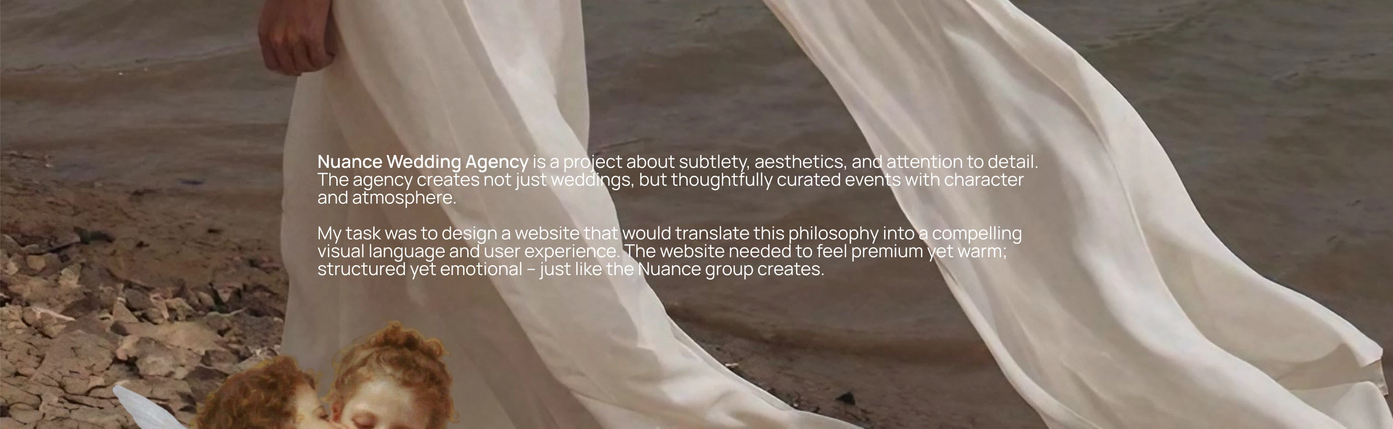 / website / nuance wedding agency — Изображение №2 — Интерфейсы, Брендинг на Dprofile