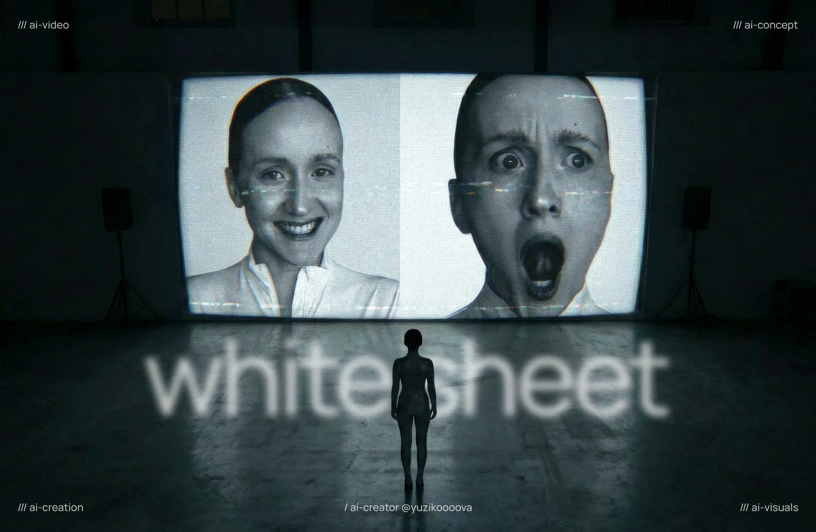 / ai concept / white sheet — Изображение №1 — Иллюстрация, Анимация на Dprofile