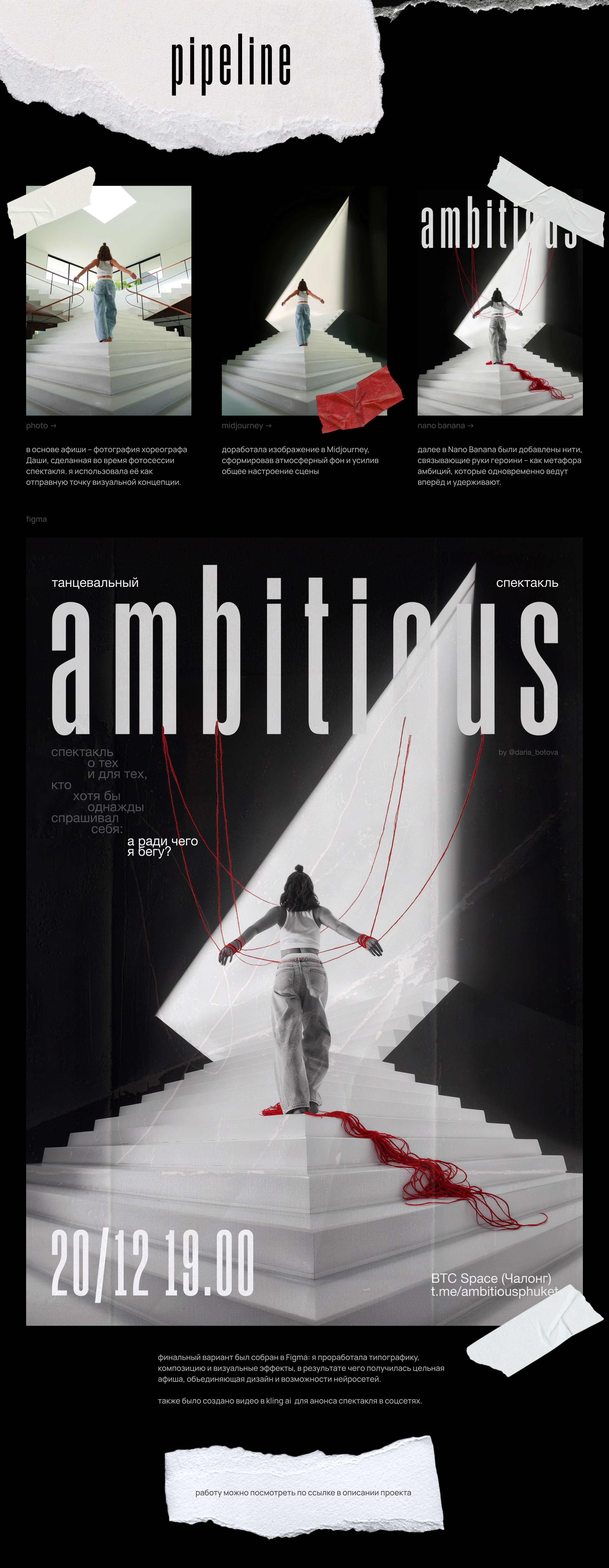 / ai poster / ambitious — Изображение №3 — Графика, Маркетинг на Dprofile