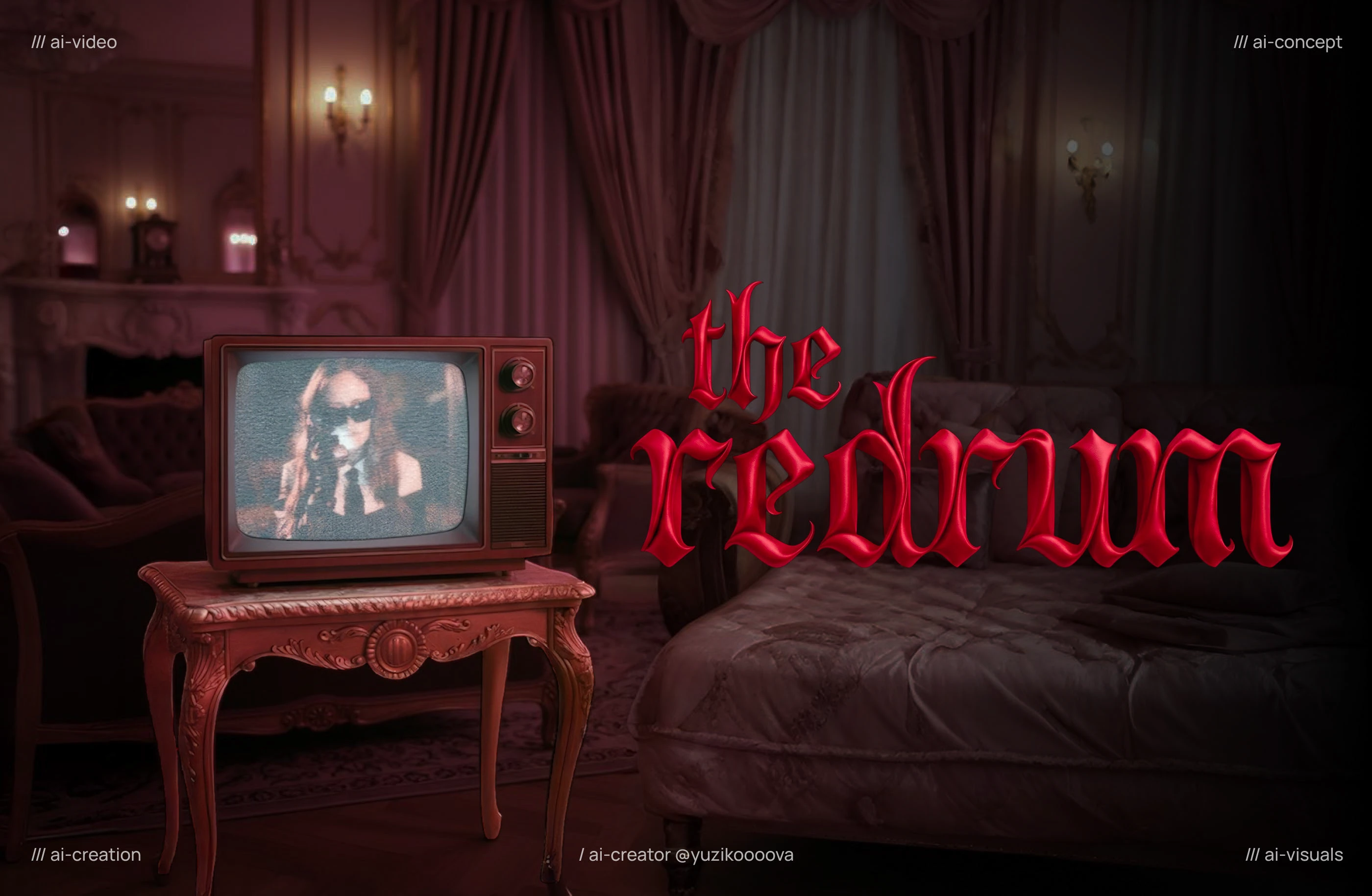 / ai concept / the redrum — Изображение №1 — Иллюстрация, Анимация на Dprofile