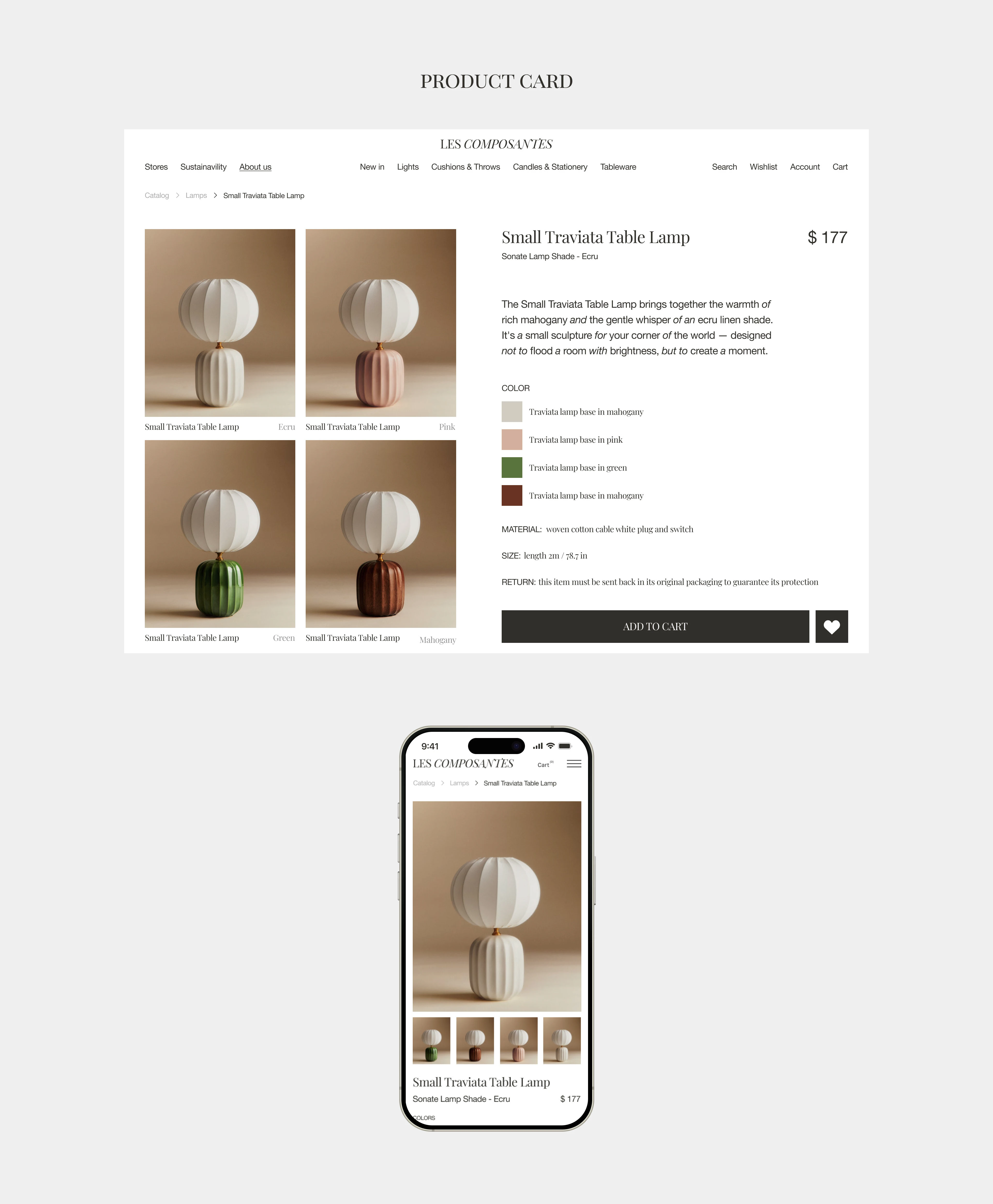 Furniture store / e-commerce design — Изображение №10 — Интерфейсы на Dprofile