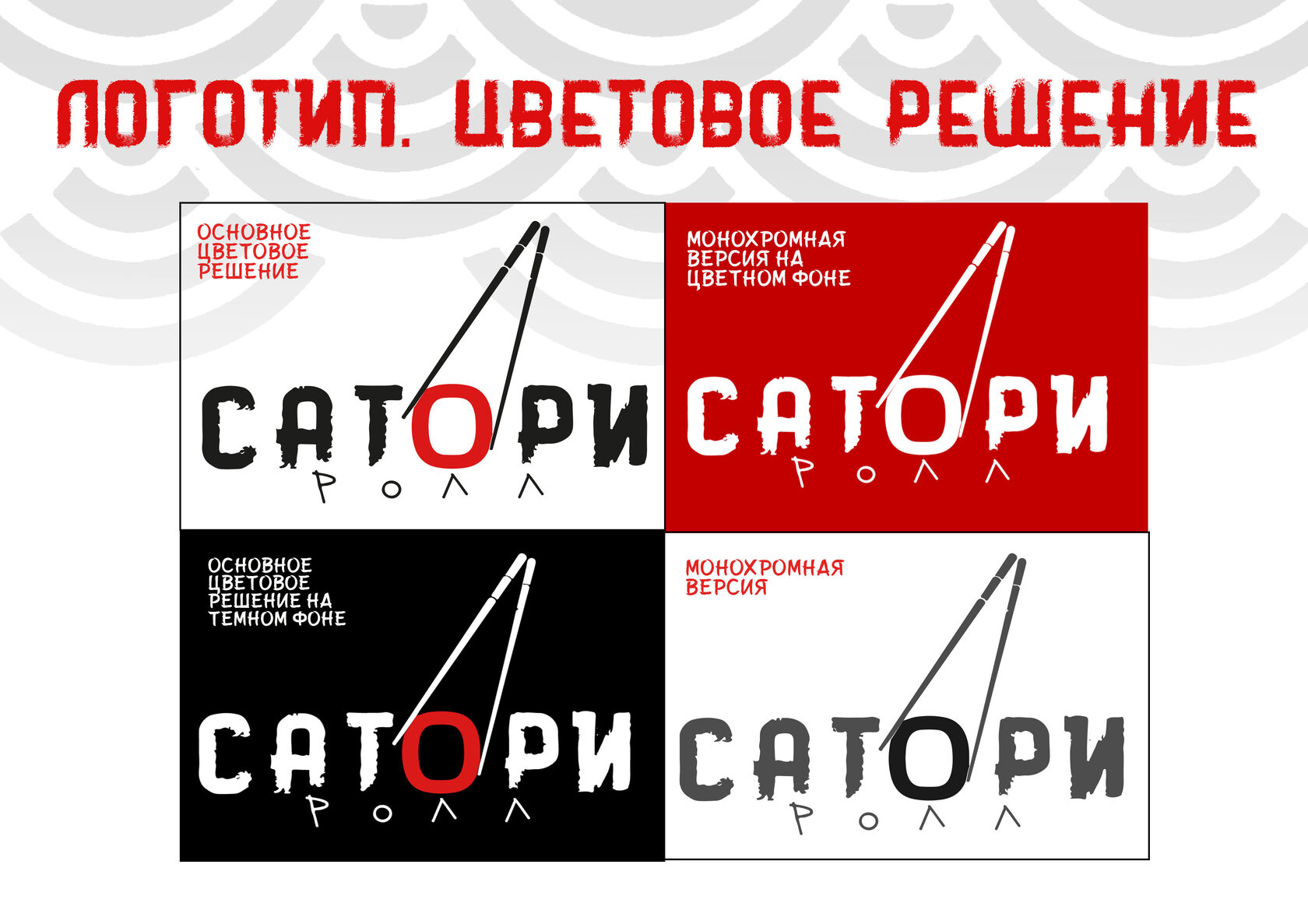 Брендбук «СаториРолл» — Изображение №5 — Брендинг на Dprofile