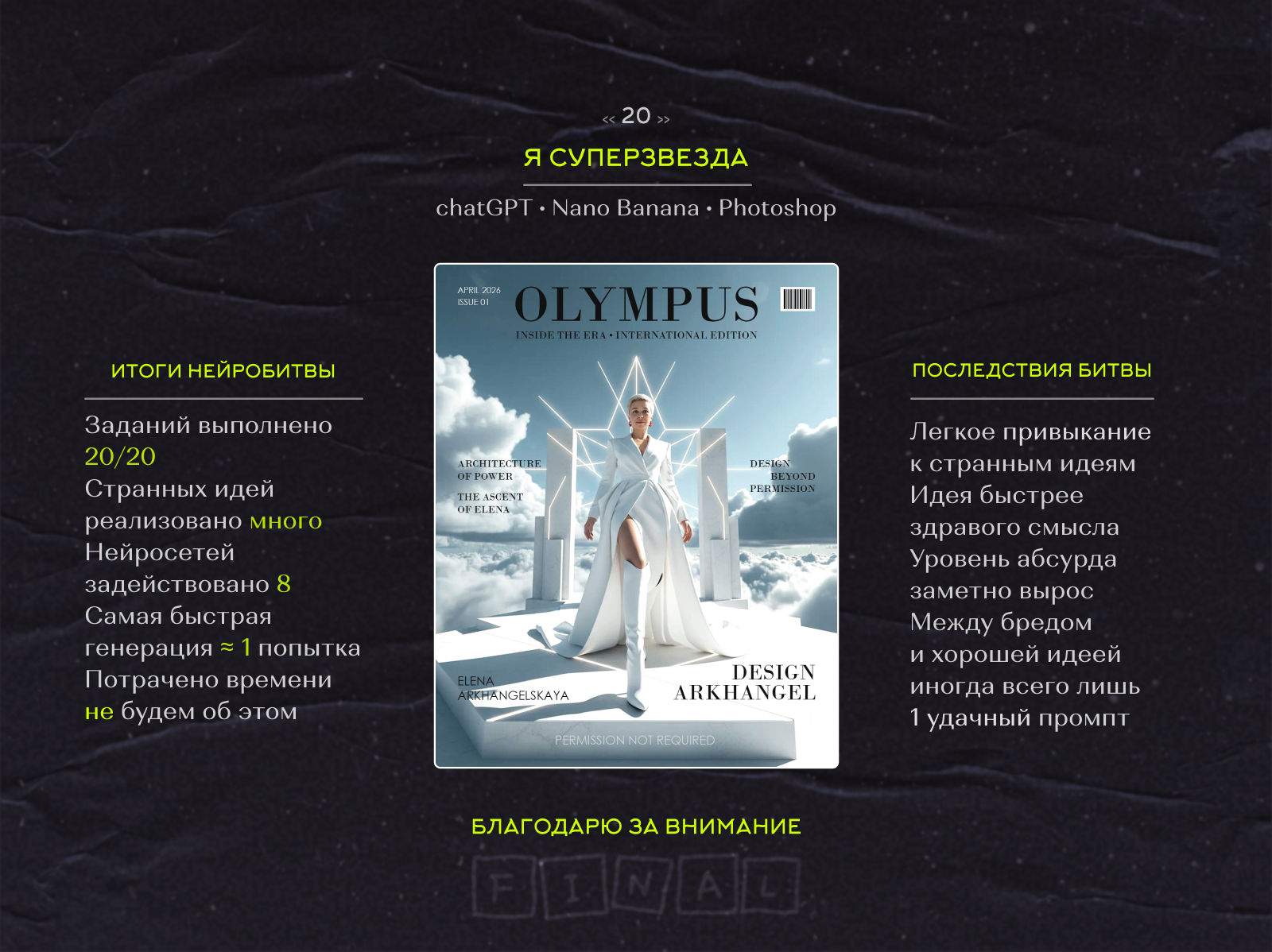 Нейробитва 2026 — Изображение №17 — Графика, Анимация на Dprofile