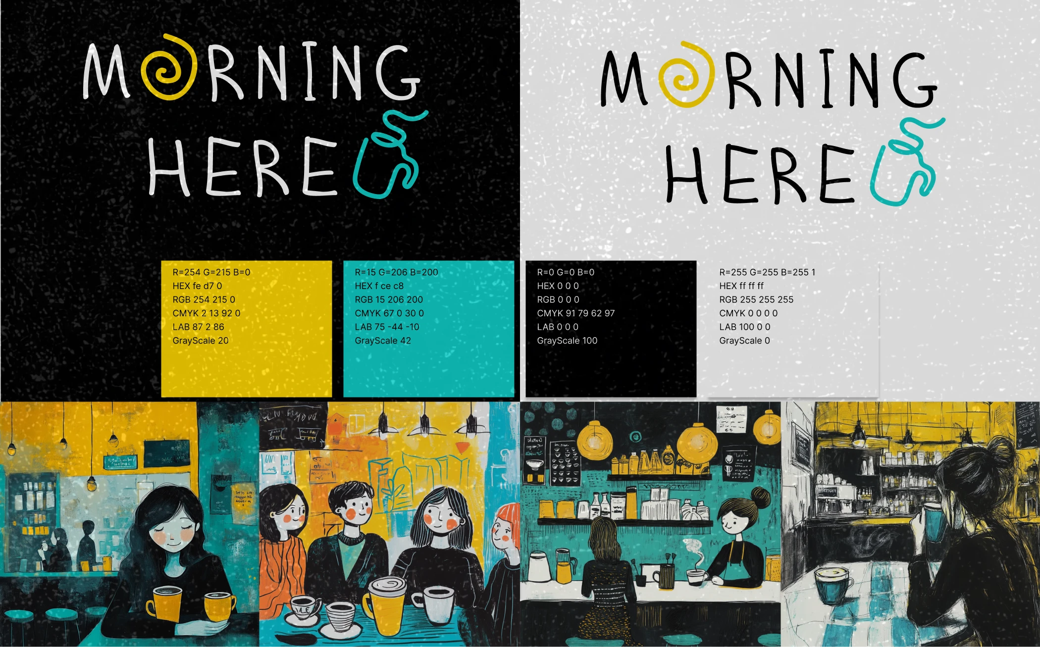 Разработка логотипа для кофейни — Изображение №2 — Брендинг на Dprofile