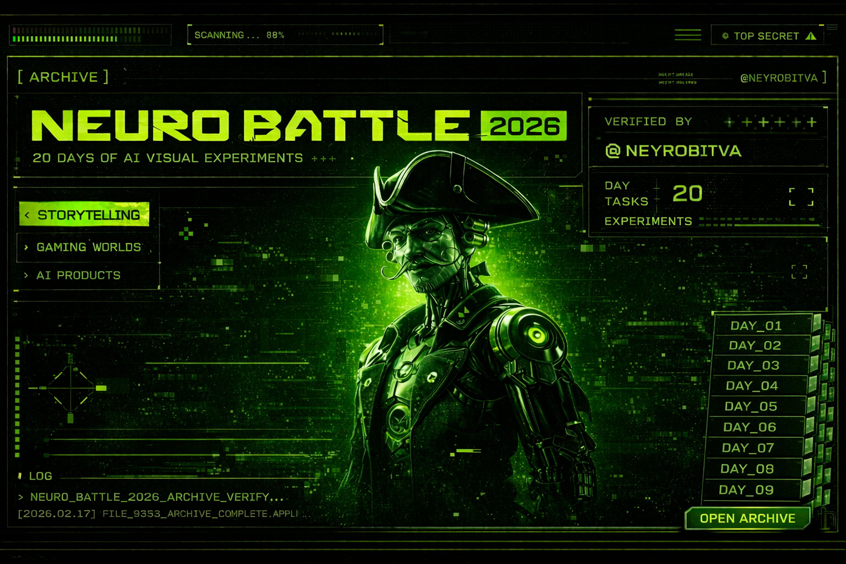 Нейробитва 2026 — Изображение №1 — Графика на Dprofile