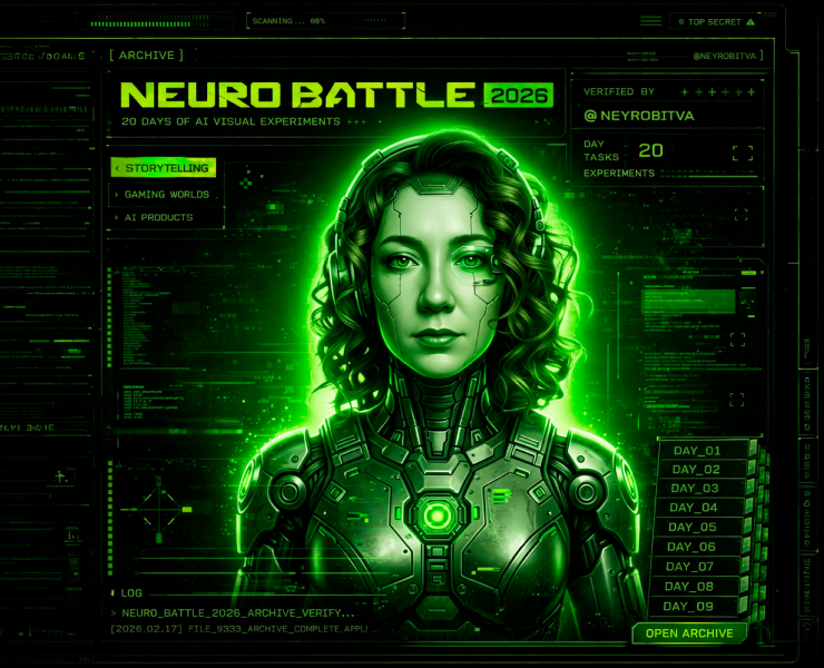 Нейробитва 2026 — Графика на Dprofile