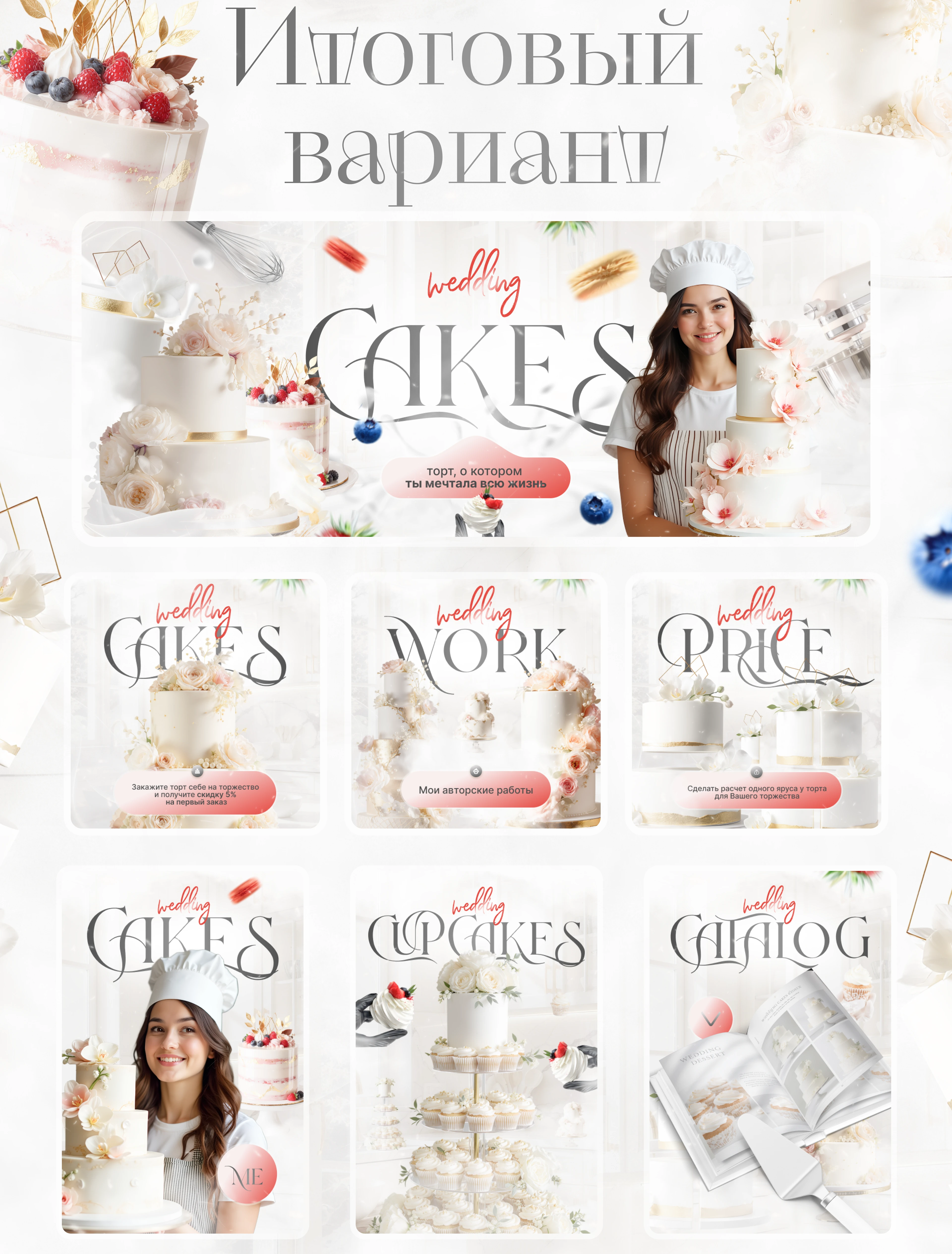 Оформление сообщества ВКонтакте для кондитера — Изображение №6 — Маркетинг на Dprofile