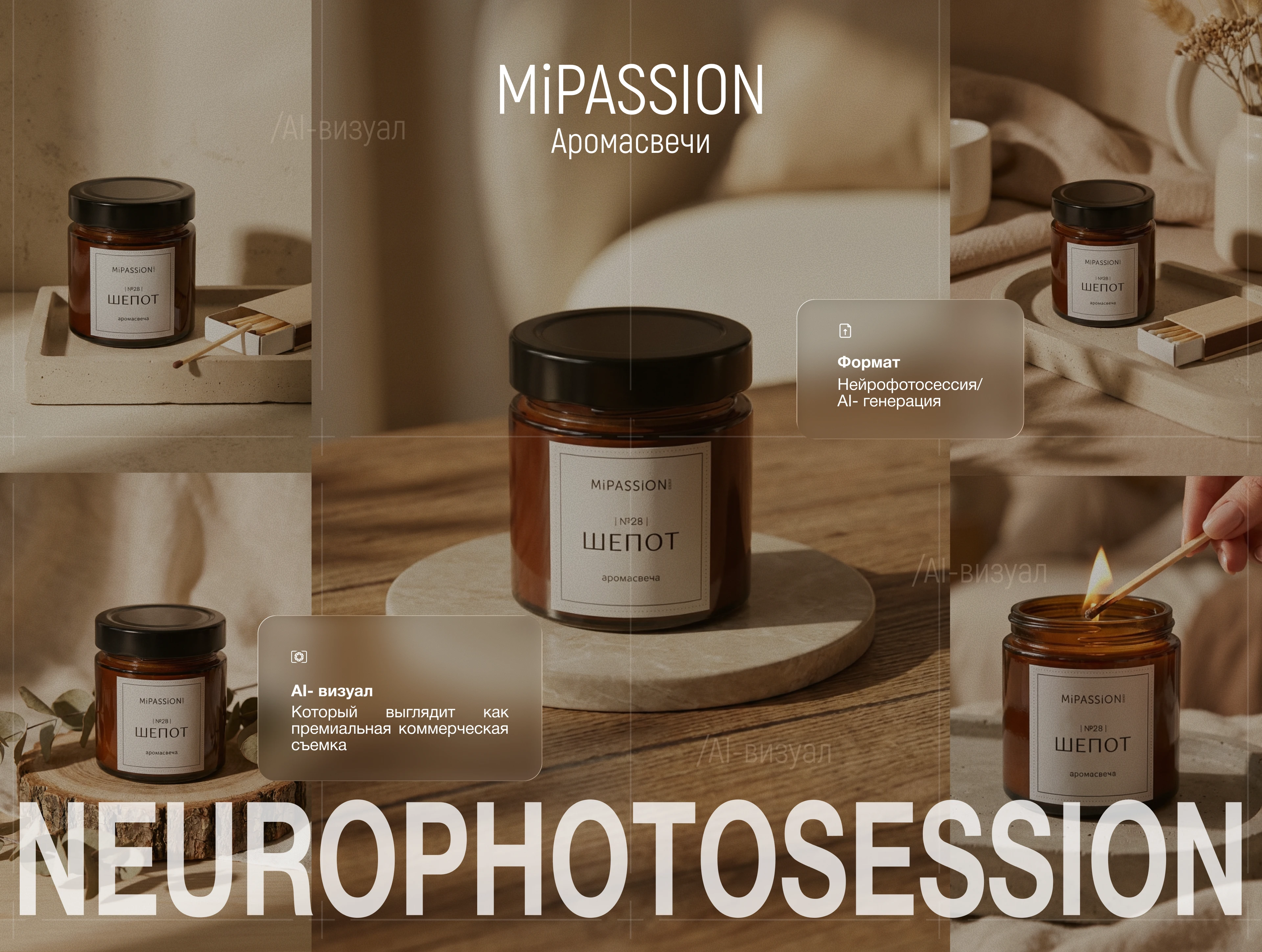 AI-фотосессия продукта | Генерация контента — Изображение №1 — Маркетинг, Нейро на Dprofile