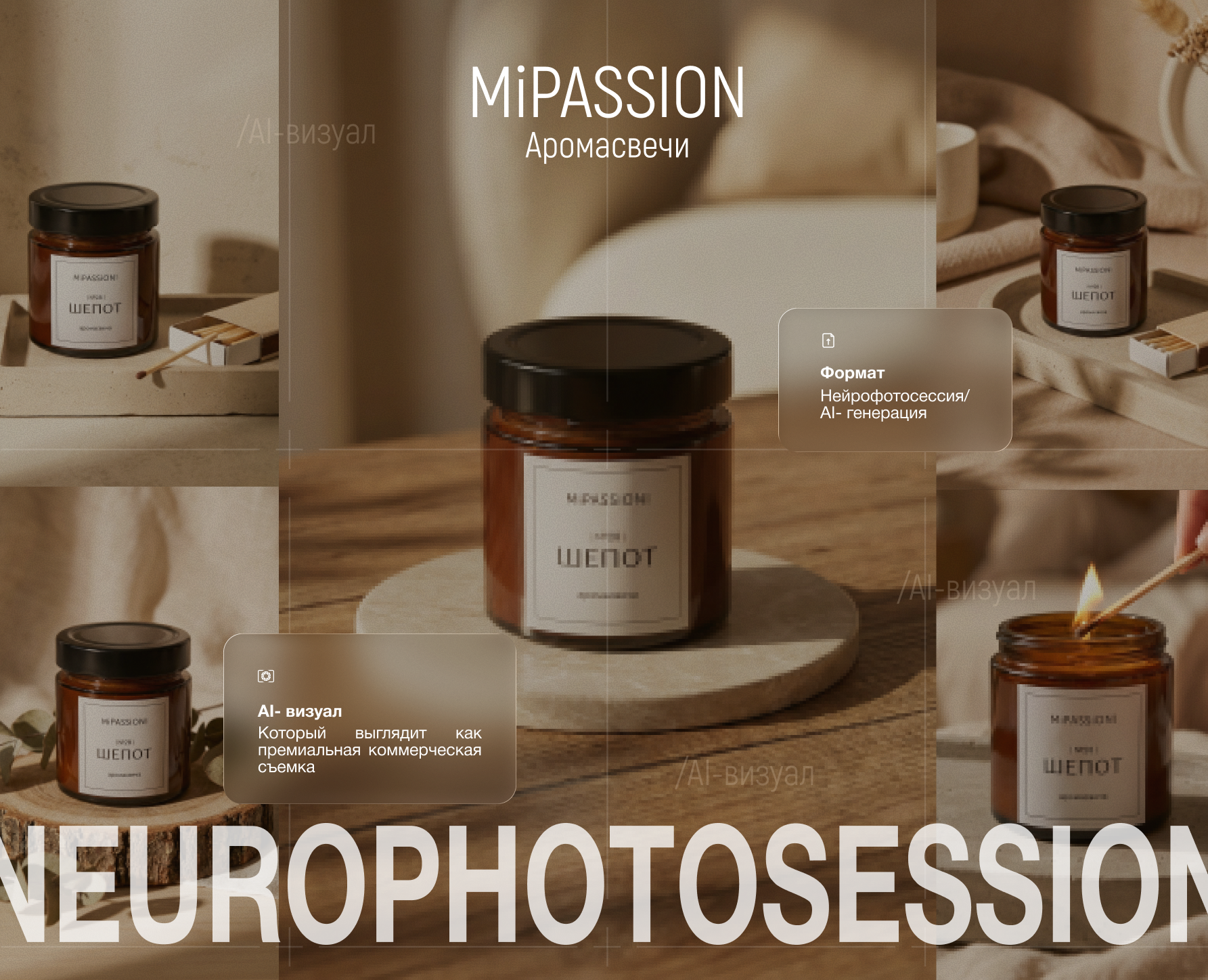 AI-фотосессия продукта | Генерация контента — Маркетинг, Нейро на Dprofile