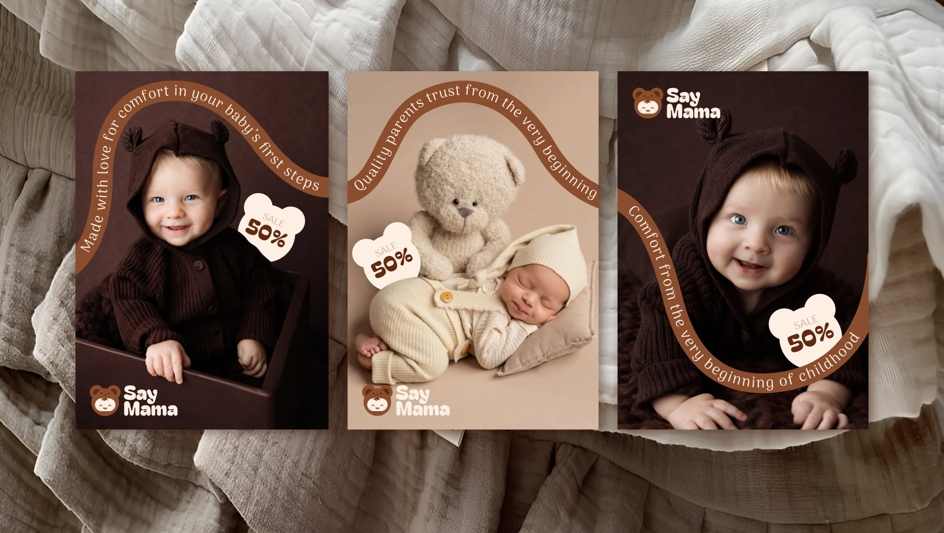 Фирменный стиль для детского магазина | Логотип | Say mama — Изображение №9 — Брендинг на Dprofile