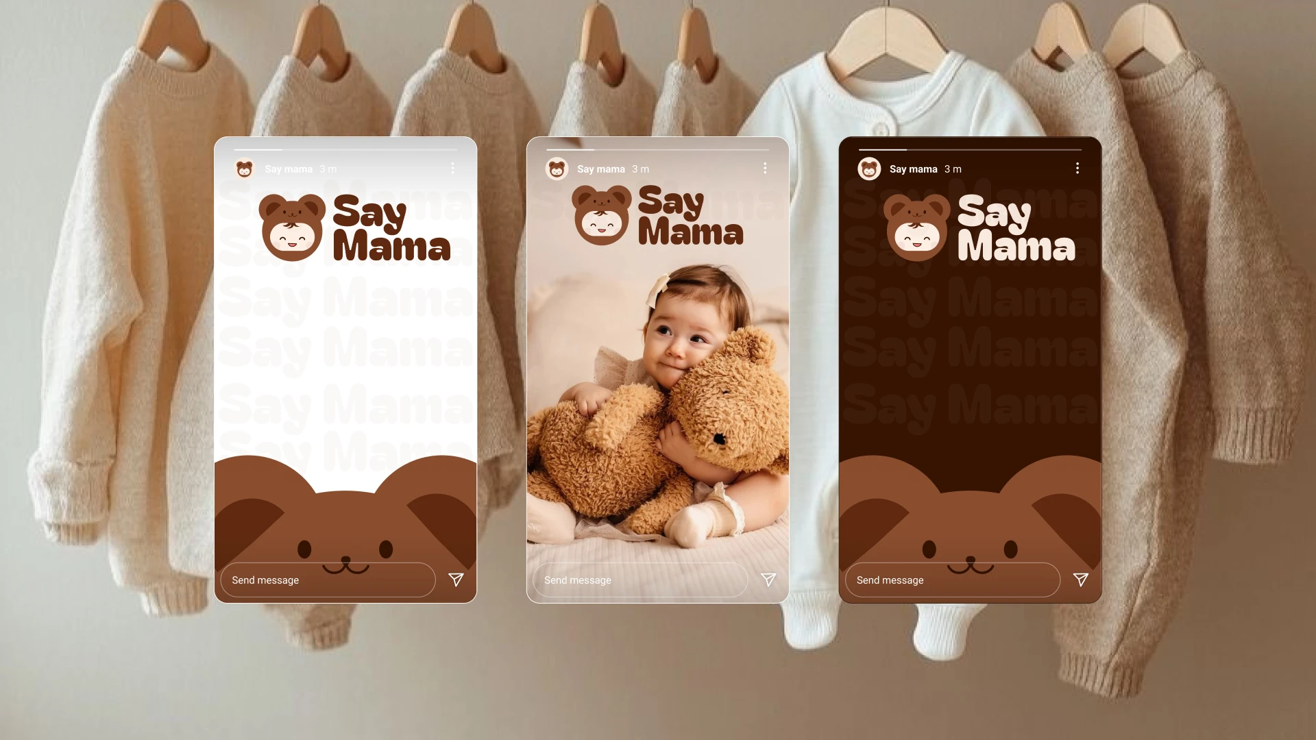 Фирменный стиль для детского магазина | Логотип | Say mama — Изображение №14 — Брендинг на Dprofile