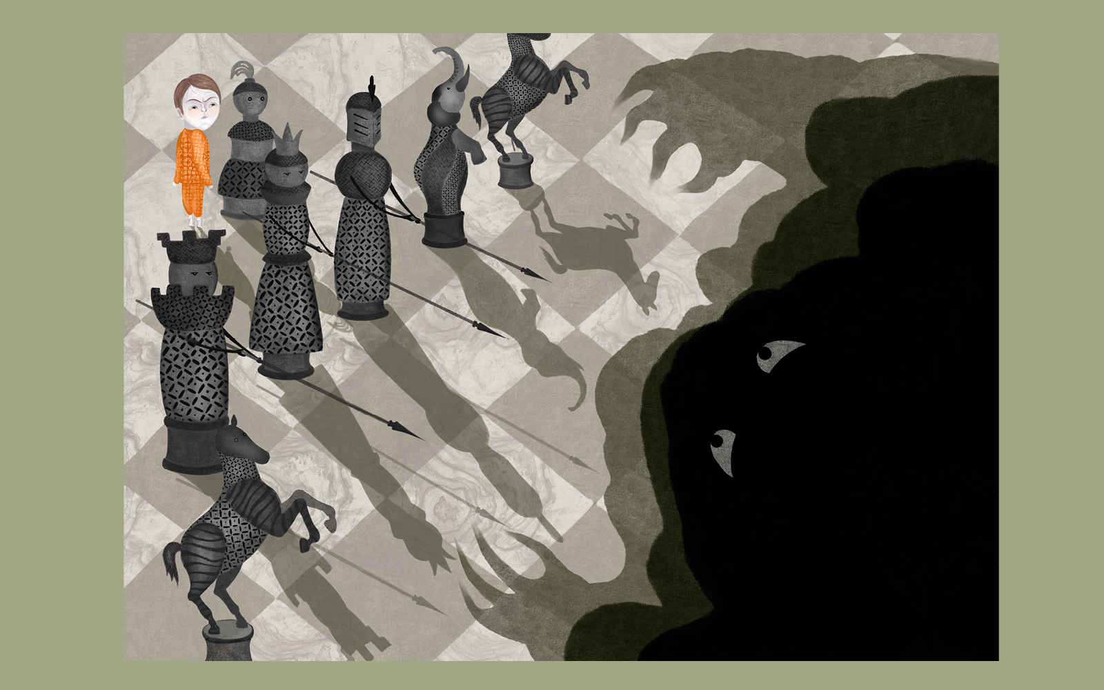 Тайна шахмат с чердака — Изображение №9 — Иллюстрация на Dprofile