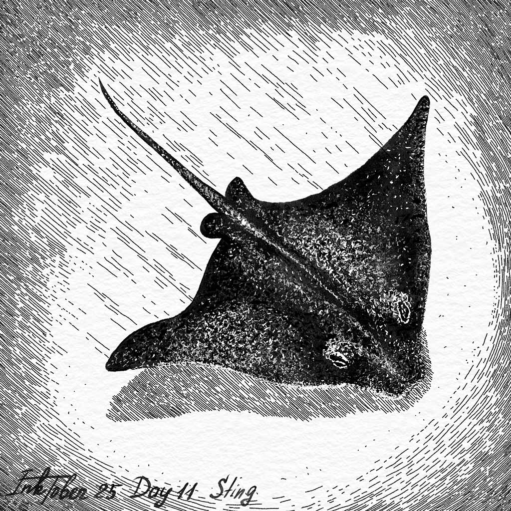 Мой INKTOBER 2025 — Изображение №12 — Иллюстрация на Dprofile