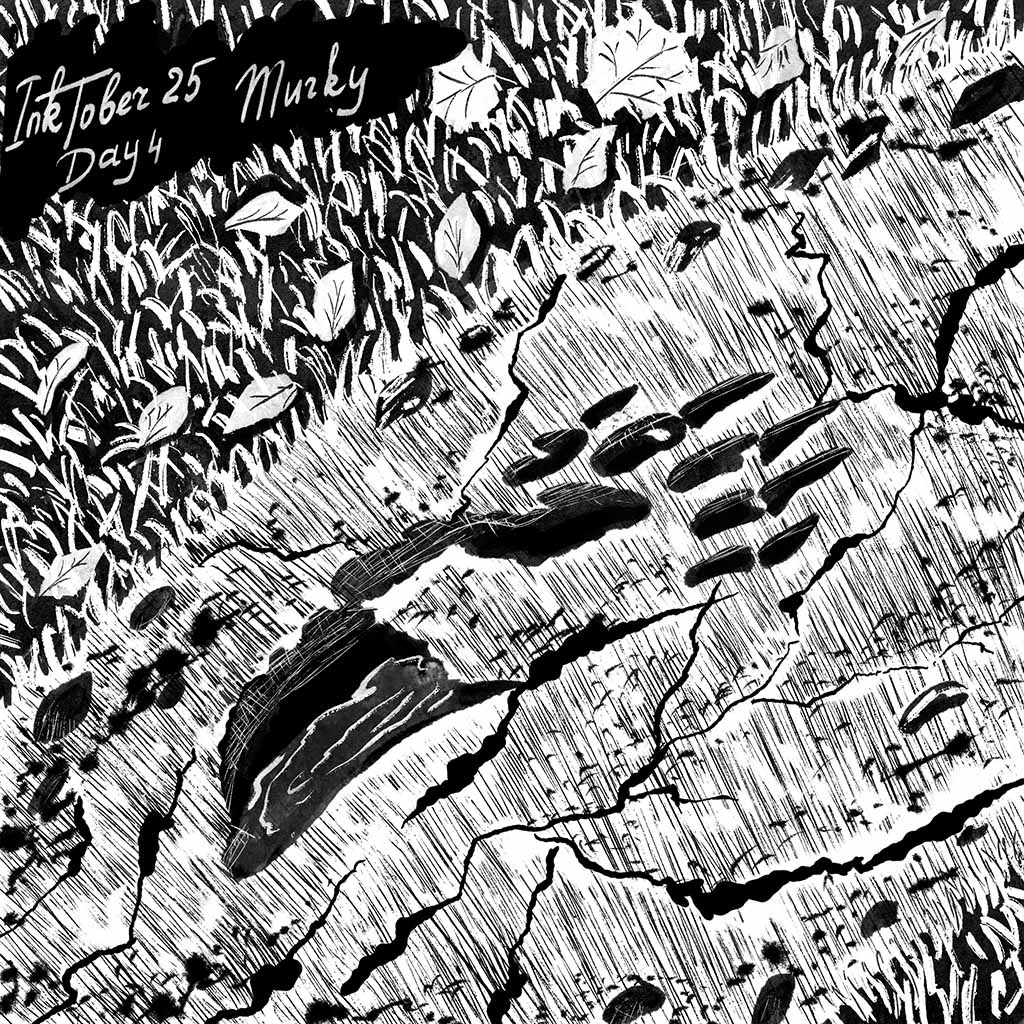 Мой INKTOBER 2025 — Изображение №5 — Иллюстрация на Dprofile