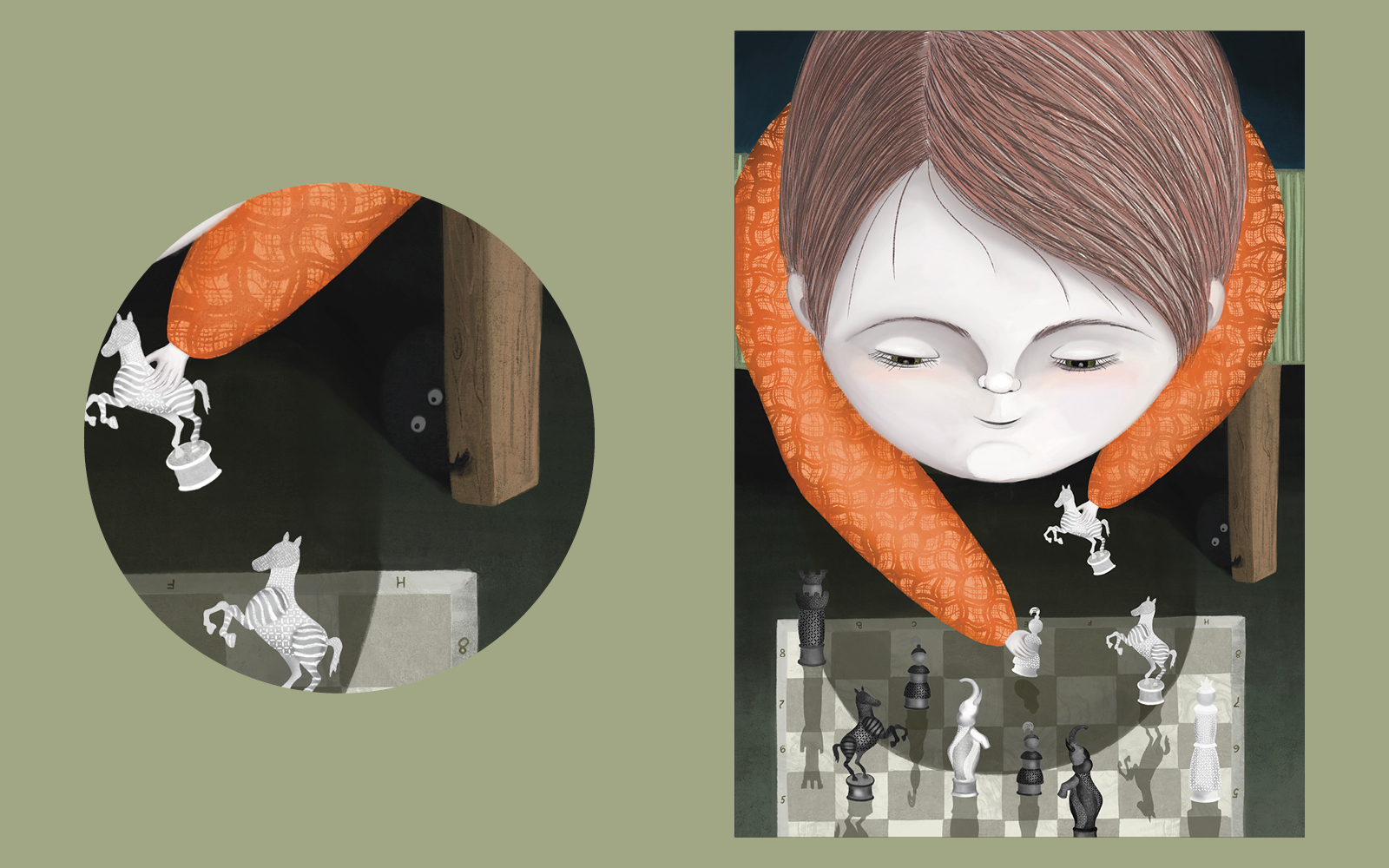 Тайна шахмат с чердака — Изображение №7 — Иллюстрация на Dprofile