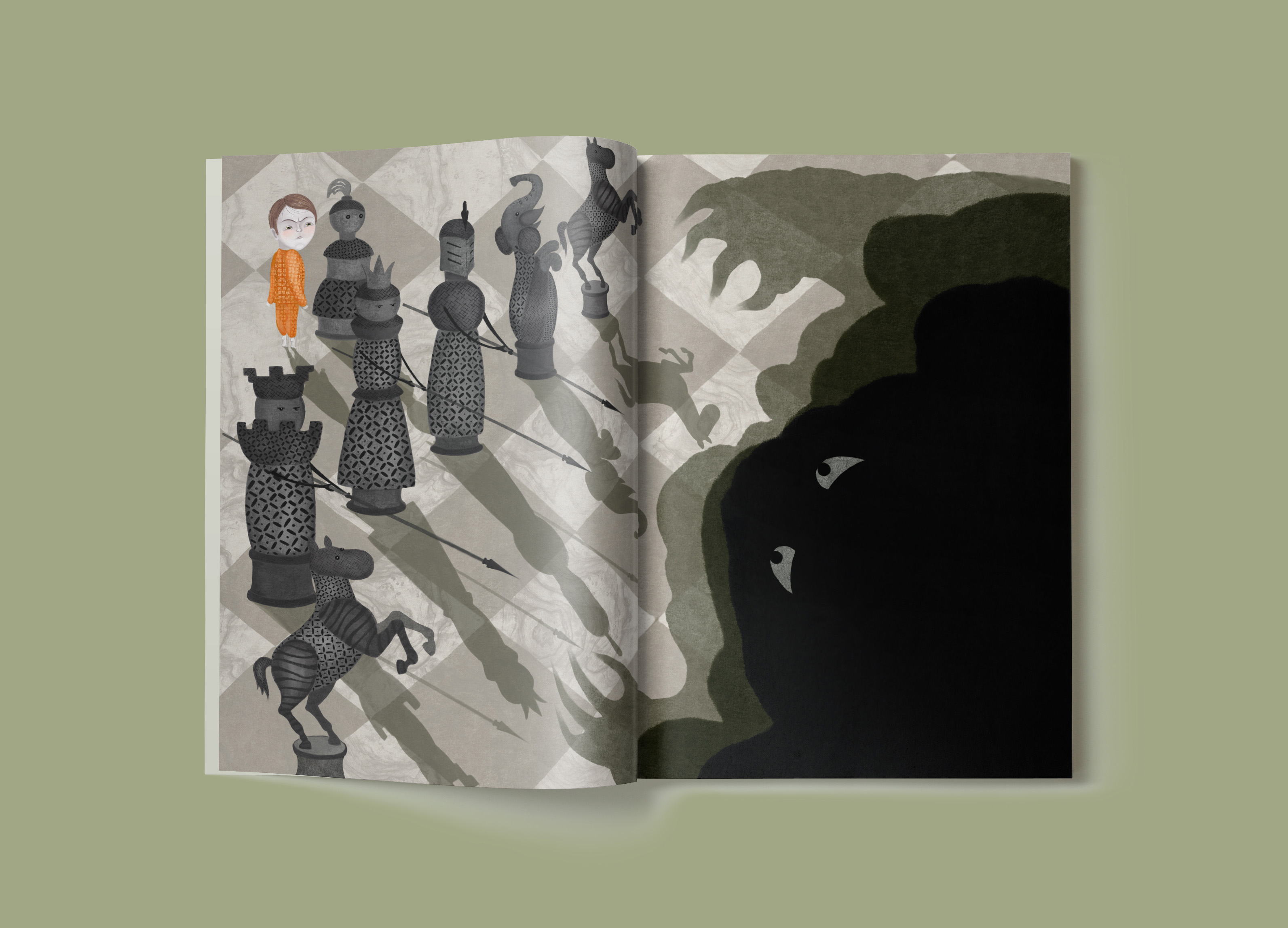 Тайна шахмат с чердака — Изображение №12 — Иллюстрация на Dprofile