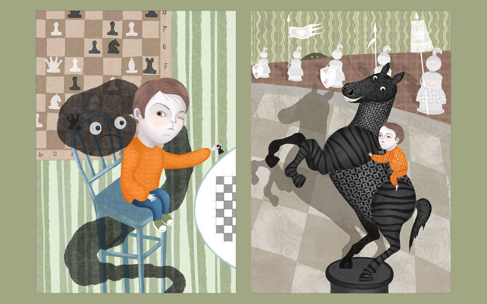 Тайна шахмат с чердака — Изображение №8 — Иллюстрация на Dprofile