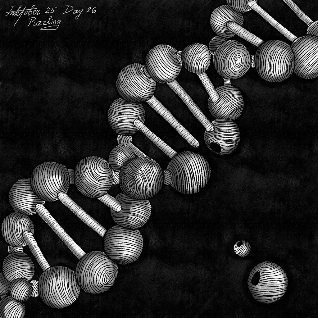 Мой INKTOBER 2025 — Изображение №27 — Иллюстрация на Dprofile