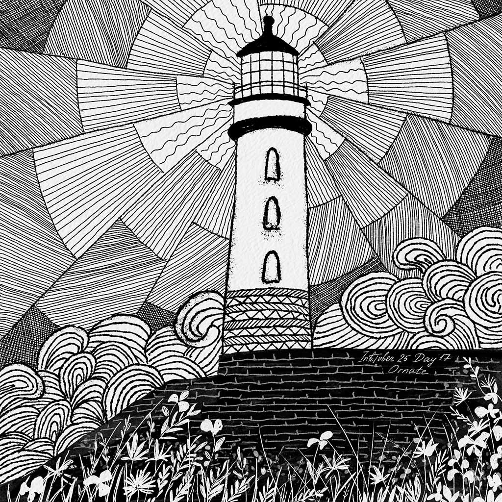 Мой INKTOBER 2025 — Изображение №18 — Иллюстрация на Dprofile