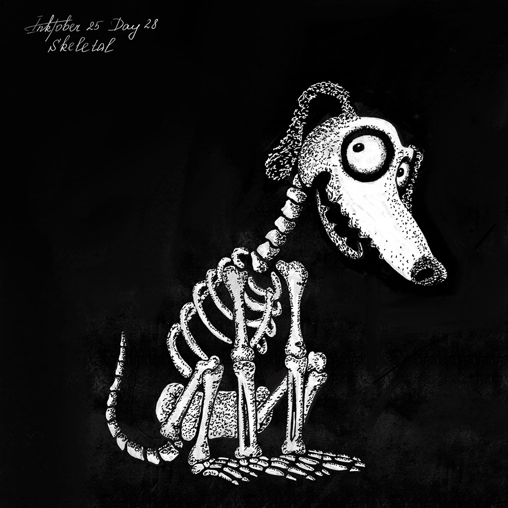 Мой INKTOBER 2025 — Изображение №29 — Иллюстрация на Dprofile