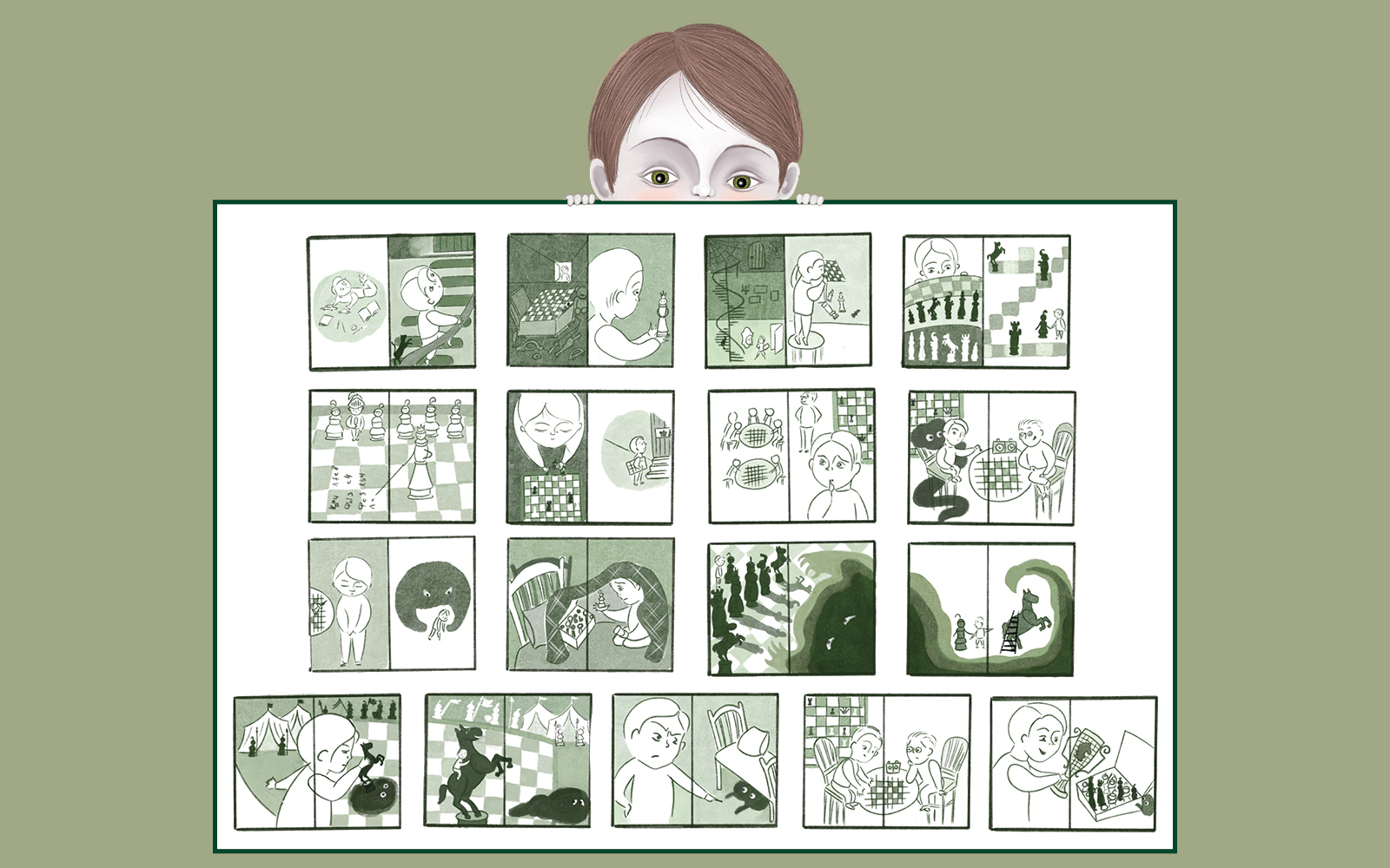 Тайна шахмат с чердака — Изображение №2 — Иллюстрация на Dprofile