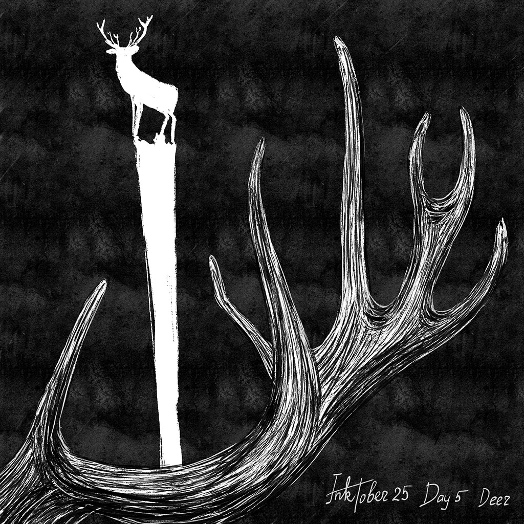 Мой INKTOBER 2025 — Изображение №6 — Иллюстрация на Dprofile